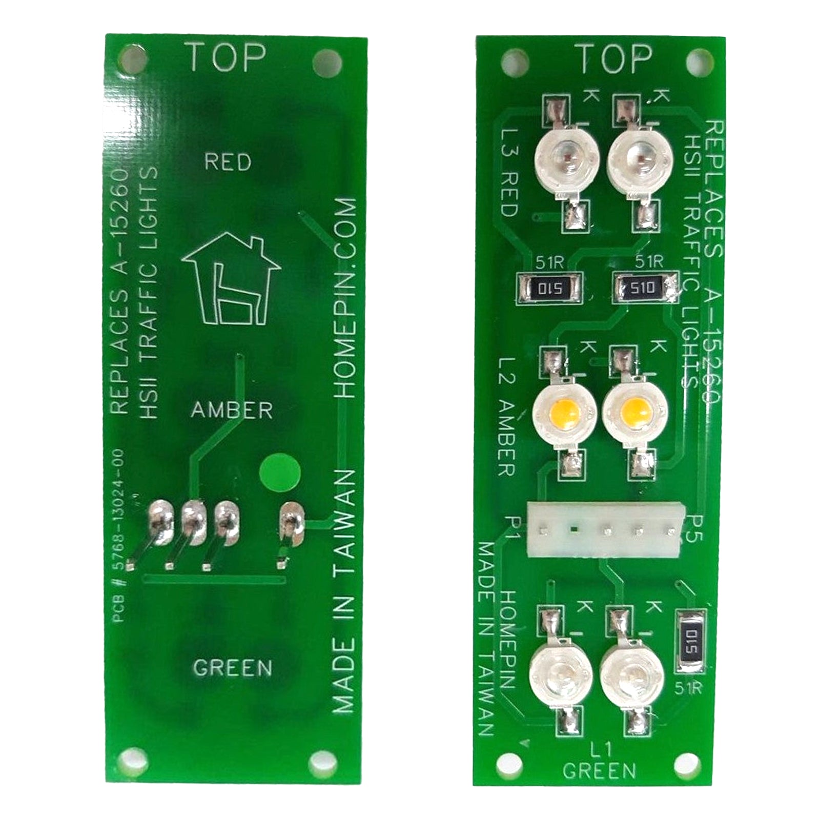 Nitro Pinball Machines Sales Parts and Accessories Homepin - High Speed 2: The Getaway / Traffic Light LED Lamp Board WMS A-15260