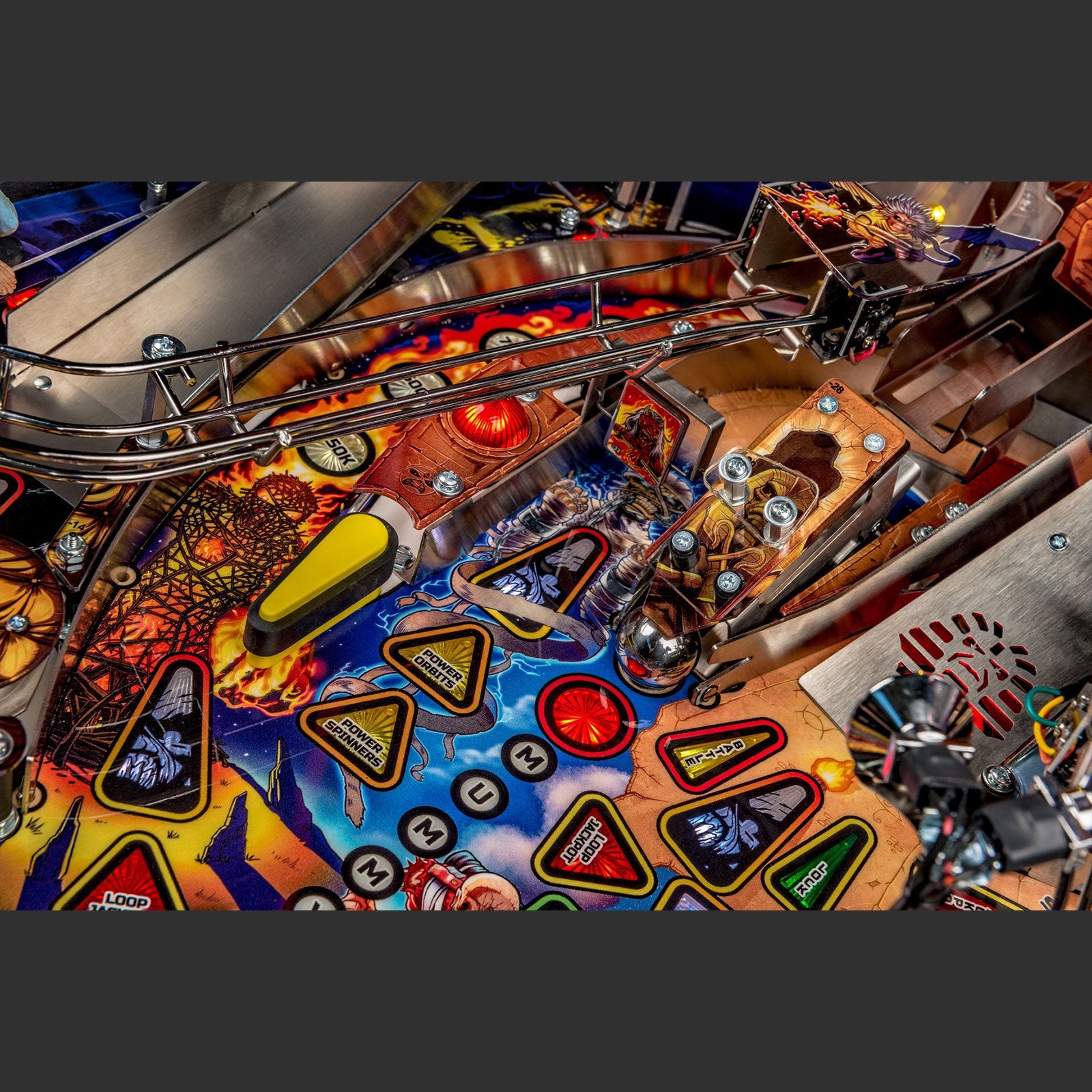 Nitro Pinball Sales Stern Pinball Machine IRON MAIDEN: Legacy of the Beast Premium