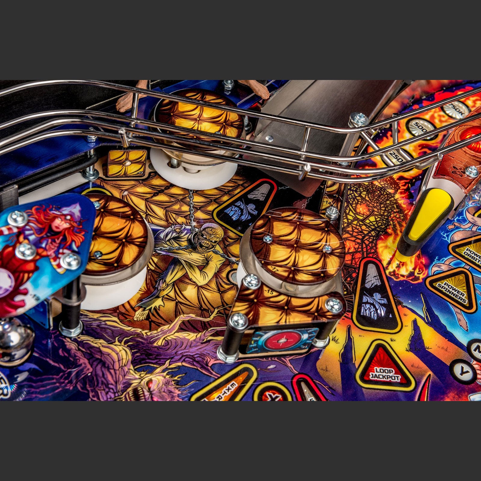 Nitro Pinball Sales Stern Pinball Machine IRON MAIDEN: Legacy of the Beast Premium