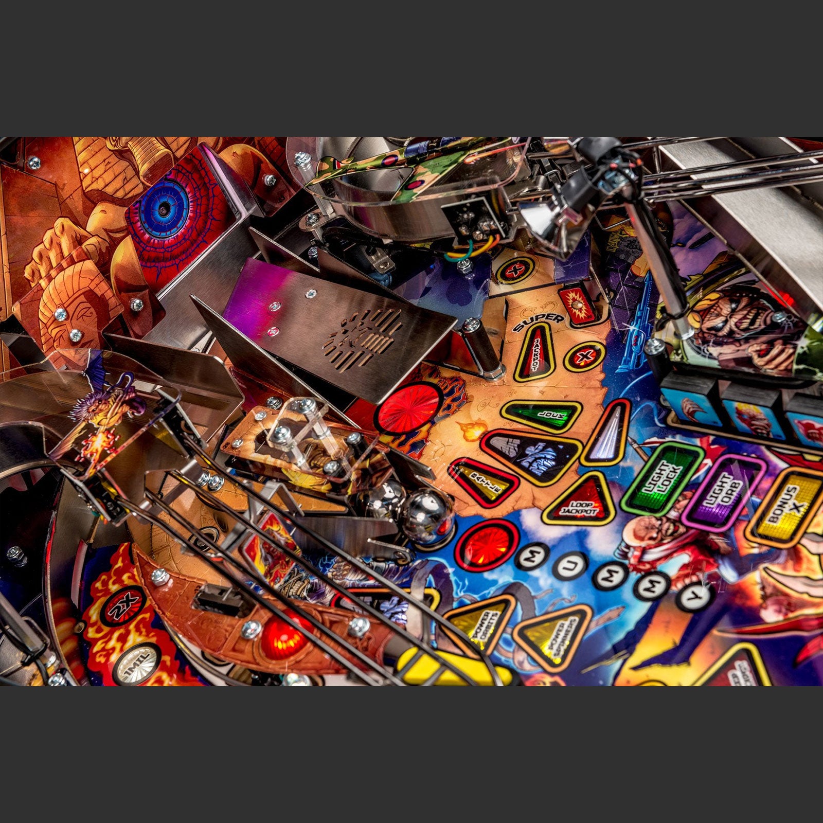 Nitro Pinball Sales Stern Pinball Machine IRON MAIDEN: Legacy of the Beast Premium