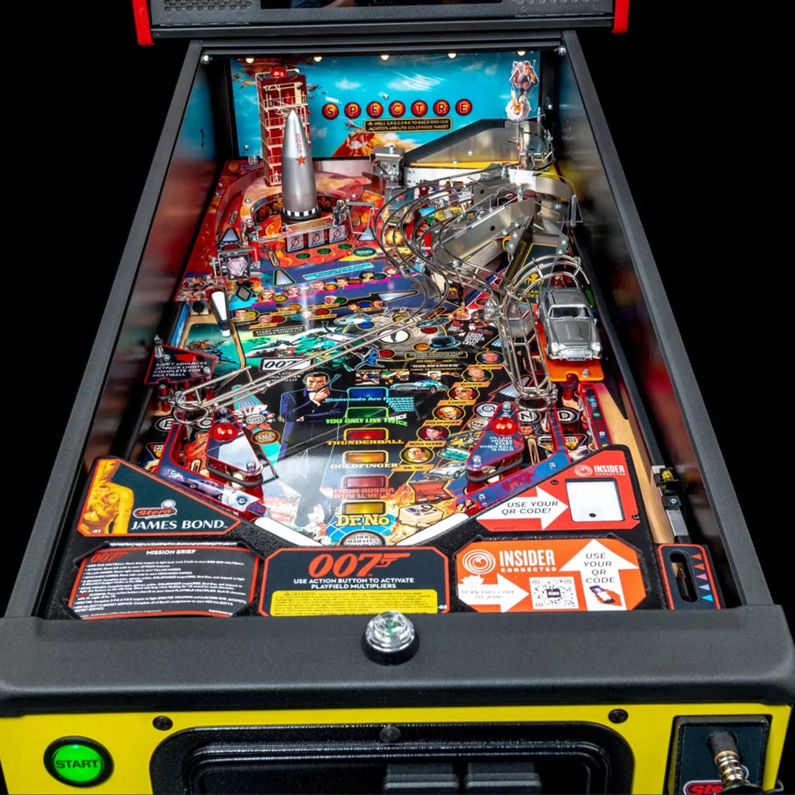 Nitro Pinball Sales Canada Stern James Bond 007 Dr. No PRO Pinball Machine