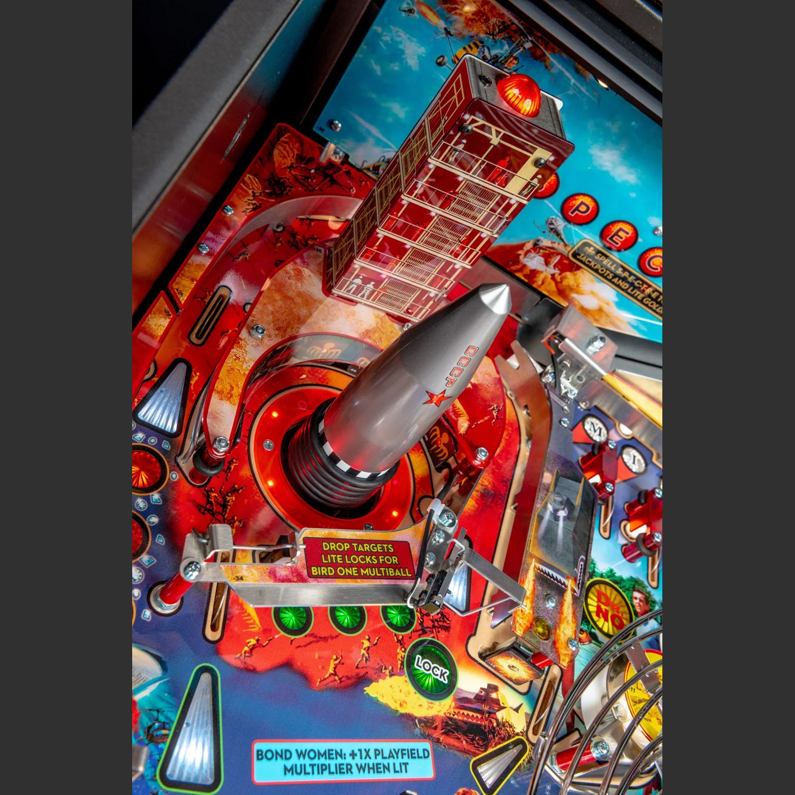 Nitro Pinball Sales Canada Stern James Bond 007 Dr. No PRO Pinball Machine