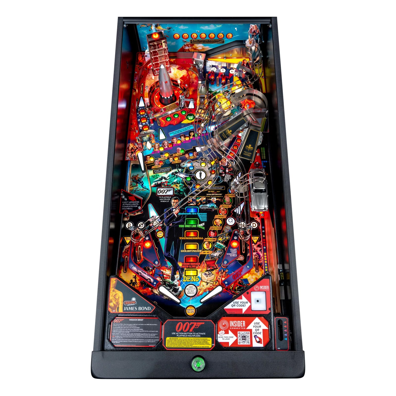 Nitro Pinball Sales Canada Stern James Bond 007 Dr. No PRO Pinball Machine