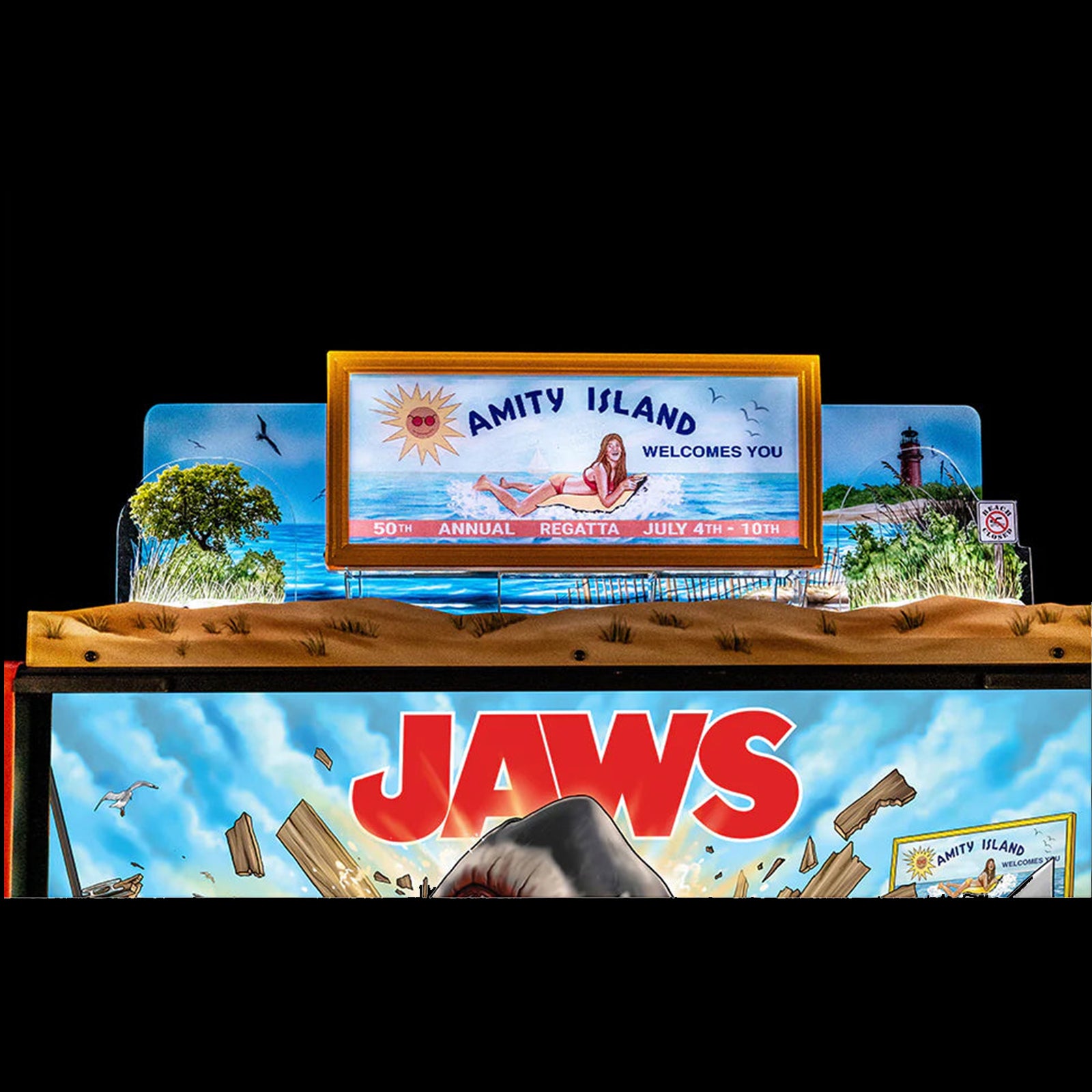 Nitro Pinball Sales Canada Stern Accessories JAWS Pinball Topper