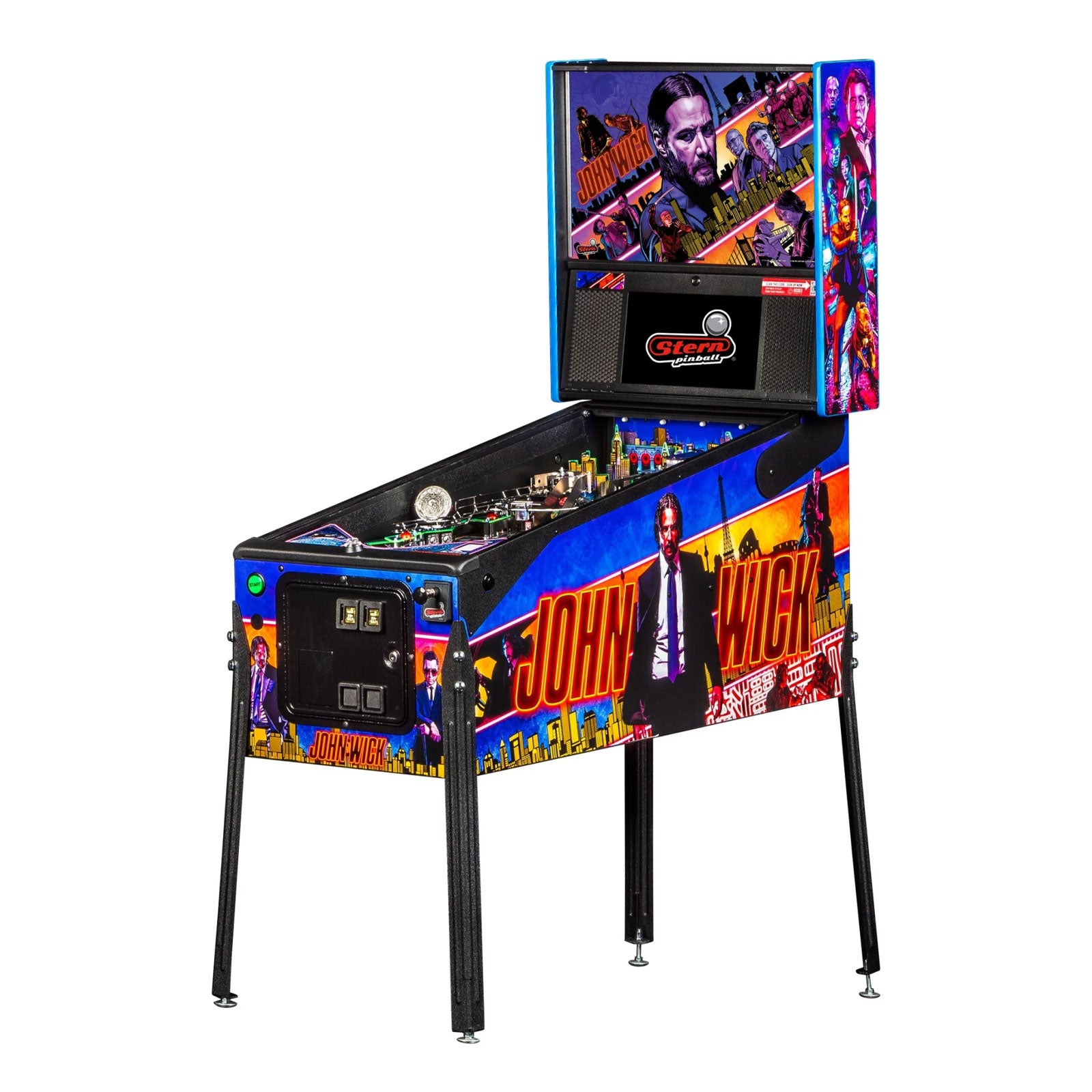 Nitro Pinball Sales Canada Stern Pinball Machine John Wick Premium
