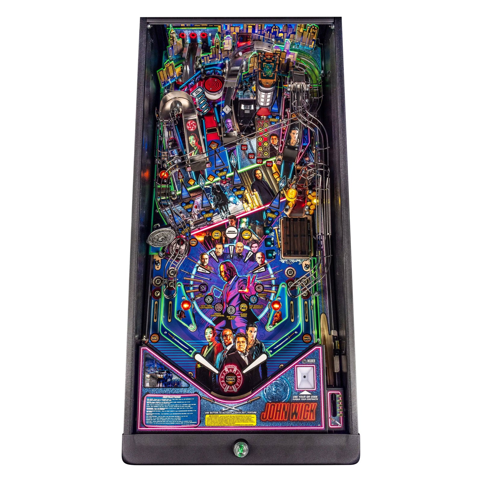 Nitro Pinball Sales Canada Stern Pinball Machine John Wick Premium