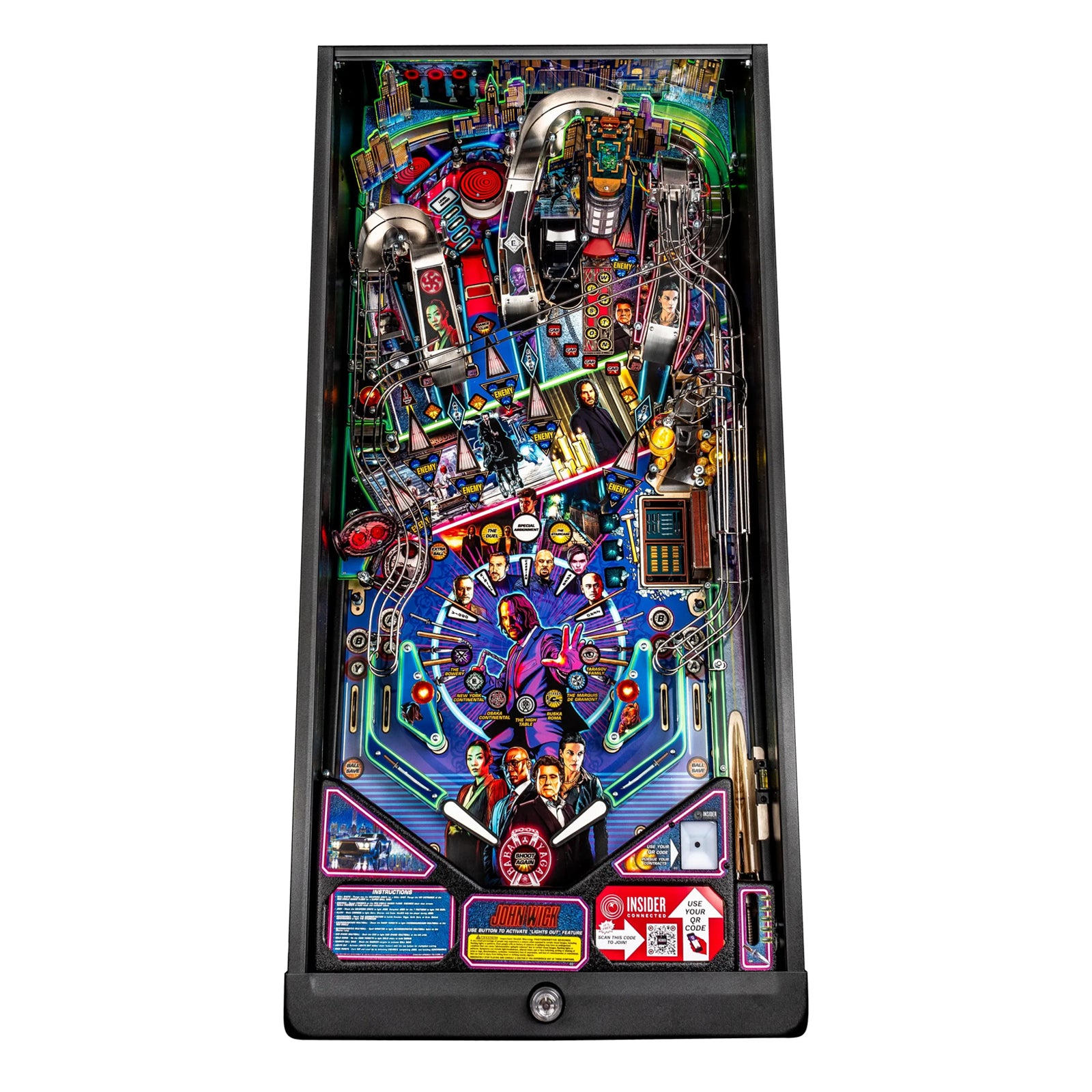 Nitro Pinball Sales Canada Stern John Wick Pro Pinball Machine