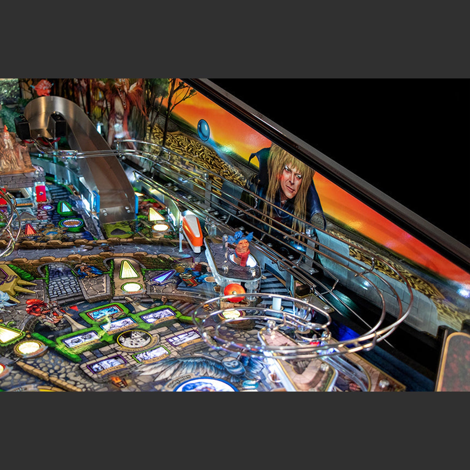 Nitro Pinball Sales Canada Barrels of Fun Pinball Machine Jim Henson’s Labyrinth
