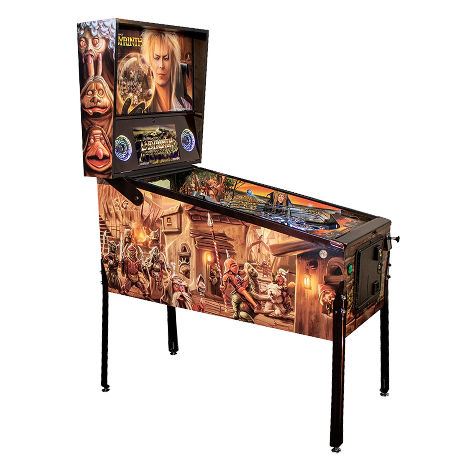 Nitro Pinball Sales Canada Barrels of Fun Pinball Machine Jim Henson’s Labyrinth