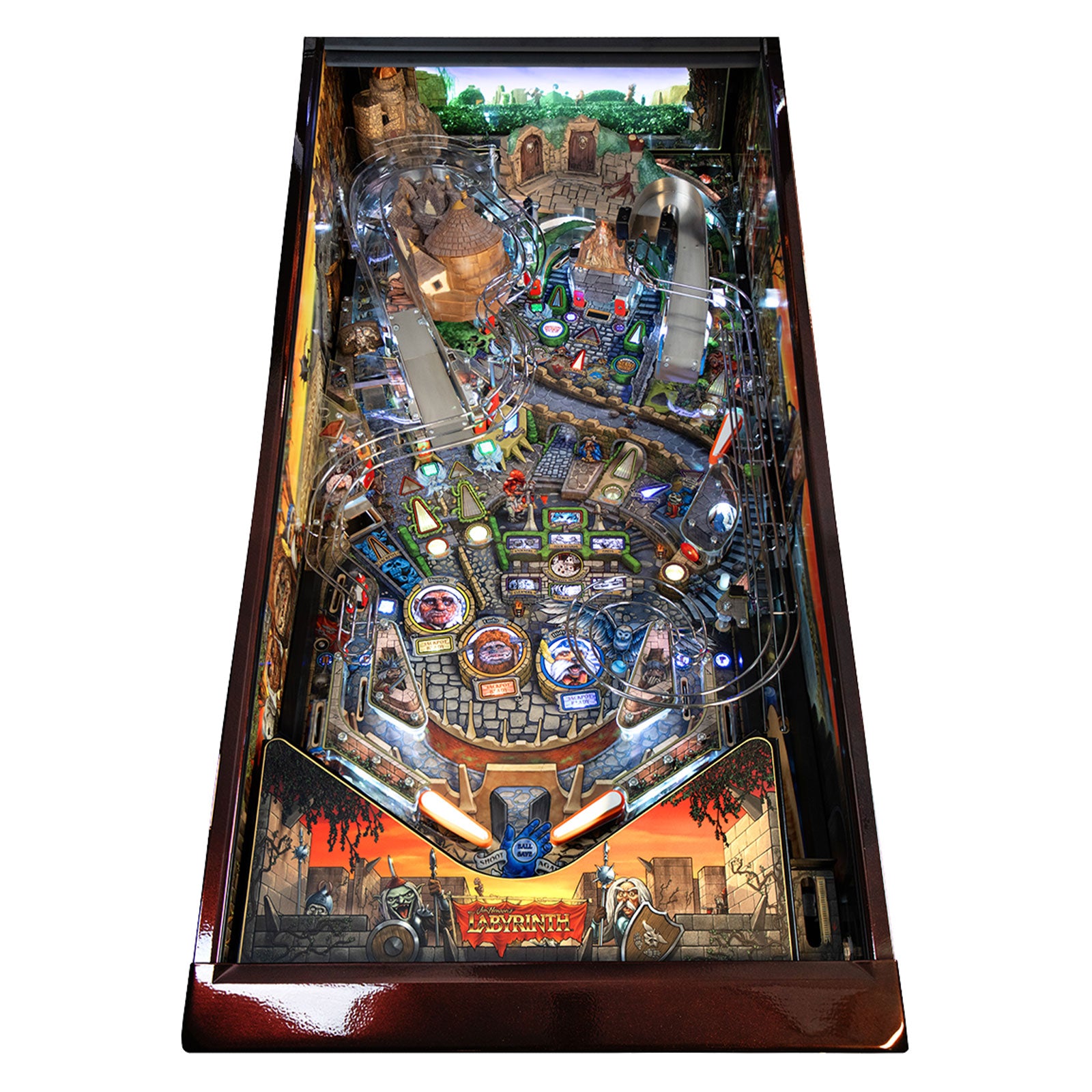 Nitro Pinball Sales Canada Barrels of Fun Pinball Machine Jim Henson’s Labyrinth