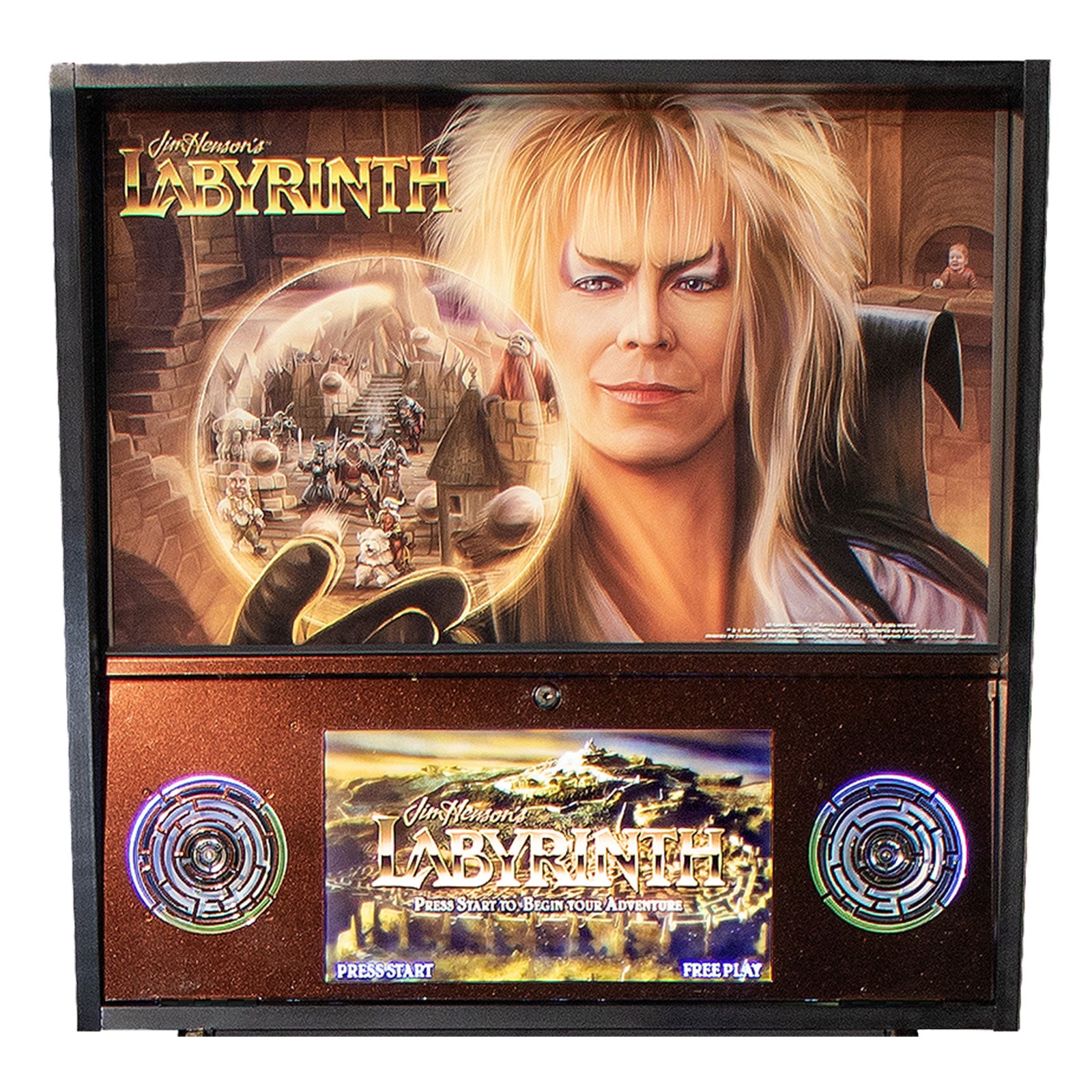 Nitro Pinball Sales Canada Barrels of Fun Pinball Machine Jim Henson’s Labyrinth