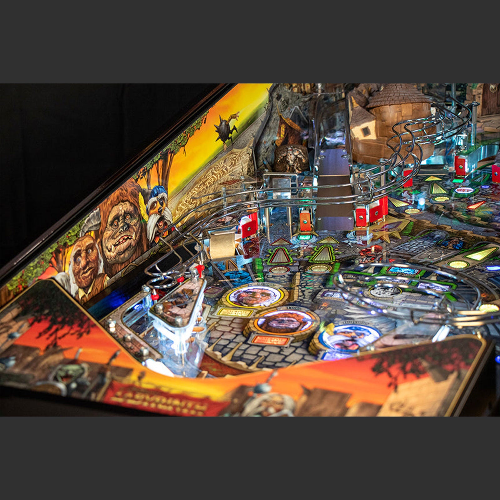 Nitro Pinball Sales Canada Barrels of Fun Pinball Machine Jim Henson’s Labyrinth