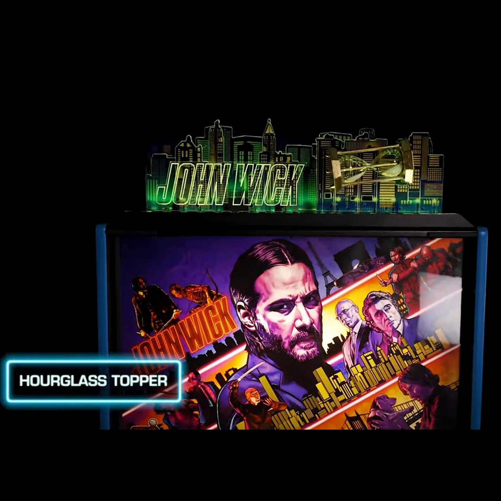 Nitro Pinball Sales Parts & Accessories John Wick Pinball Topper