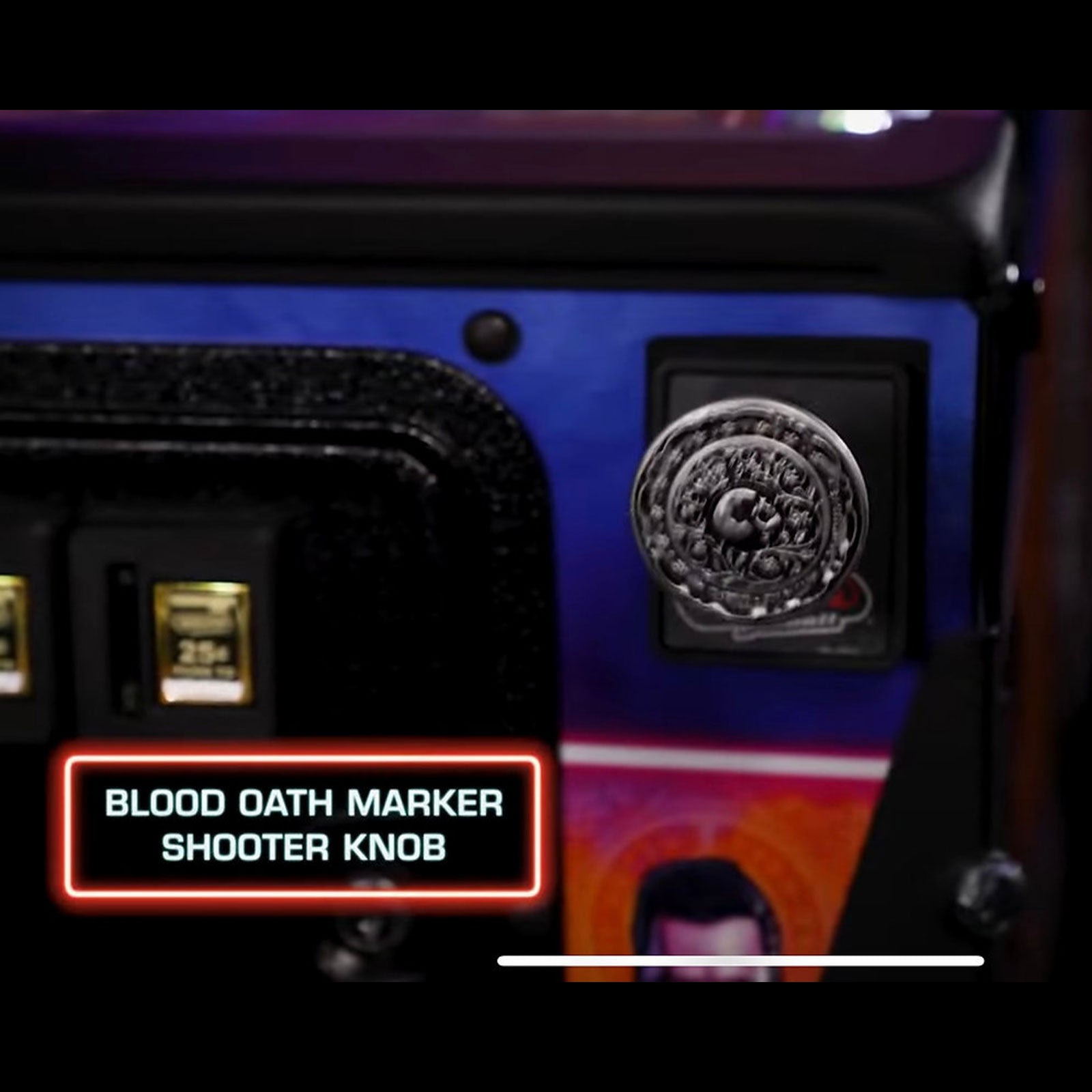 Nitro Pinball Sales Parts & Accessories John Wick Shooter Knob