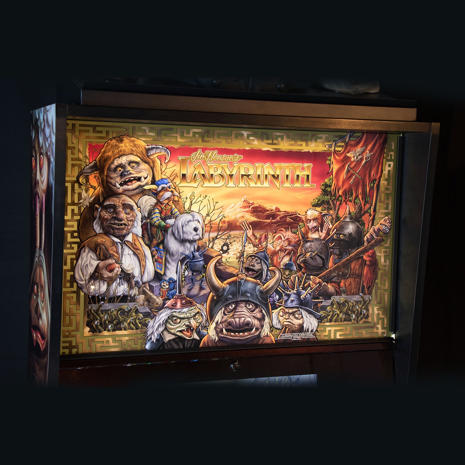 LABYRINTH "IF YOU NEED US" BACKGLASS