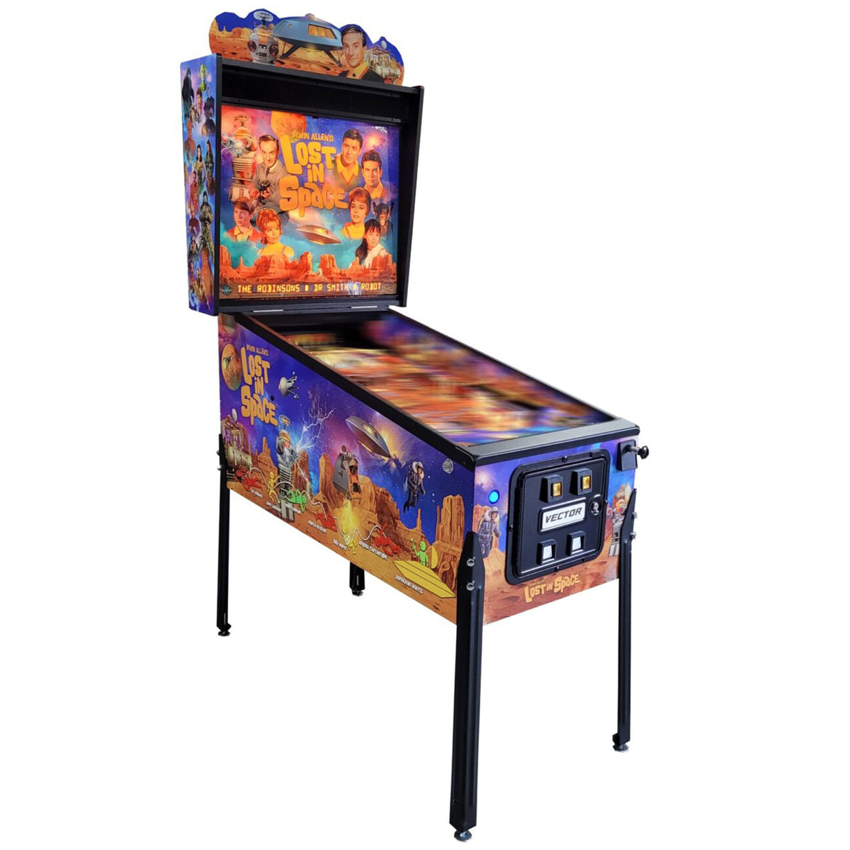 Nitro Pinball Sales LOST IN SPACE The Pinball Adventure Vector Pinball - Pinball Machine