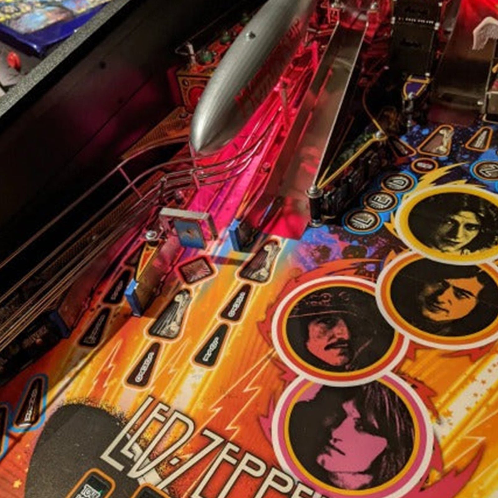 Nitro Pinball Sales Canada Stern Accessories Led Zeppelin Pinball RGB Combo w/Mothership Decal