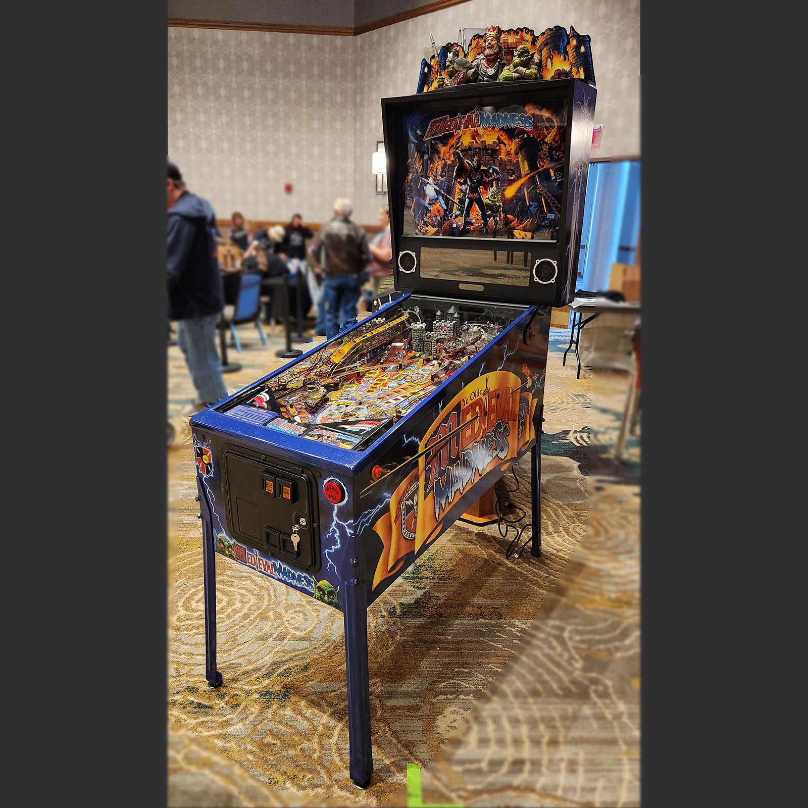 Nitro Pinball Sales Pinball Machine Medieval Madness Remake: MERLIN EDITION