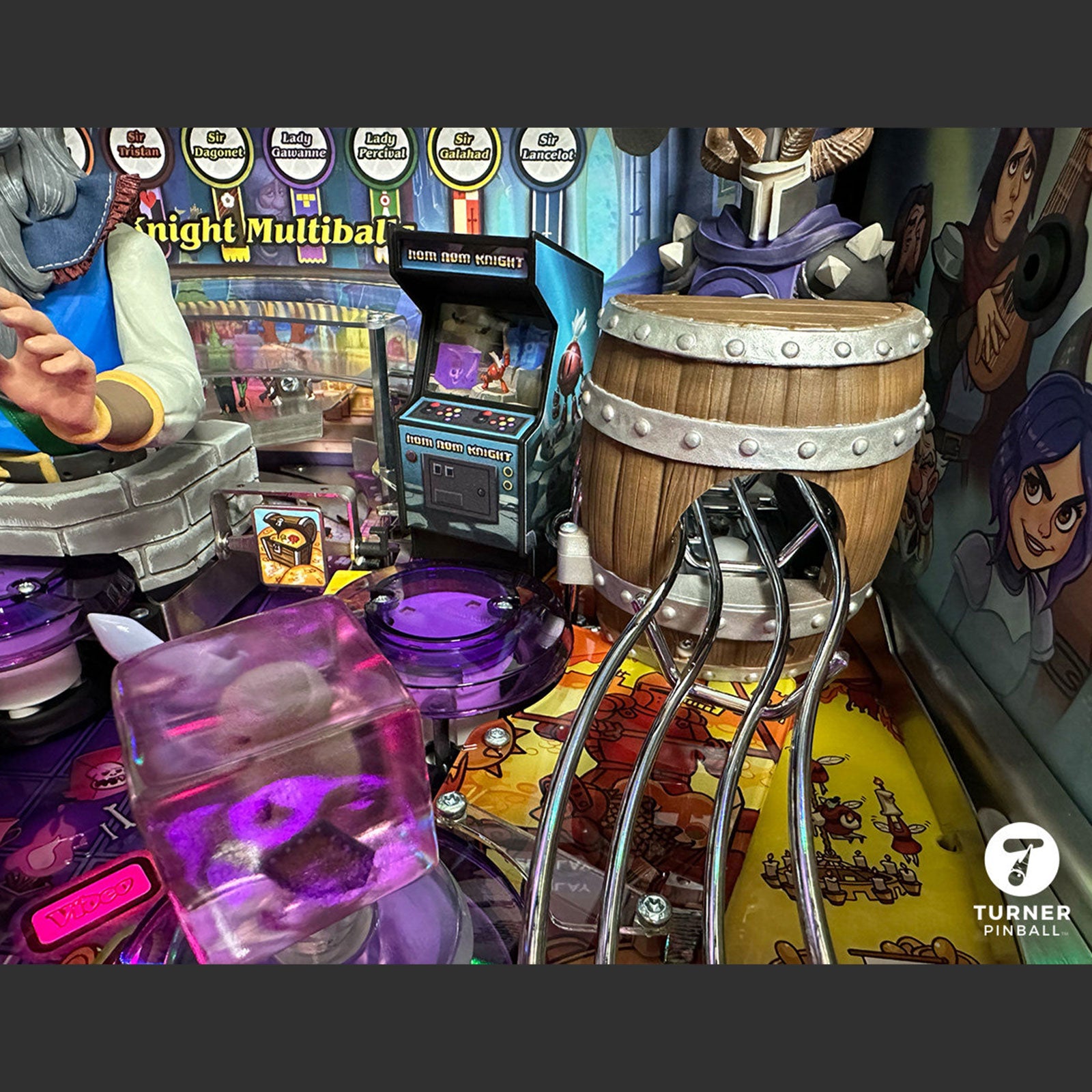 Nitro Pinball Sales Pinball Machine Merlin's Arcade Pinball Machine by Turner Pinball