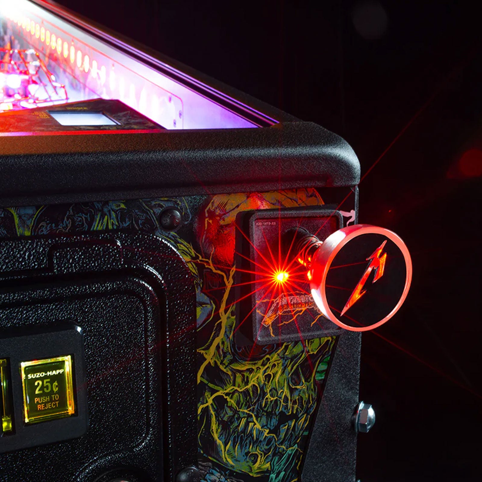 Nitro Pinball Sales Parts & Accessories Metallica Remastered Pinball Shooter Knob