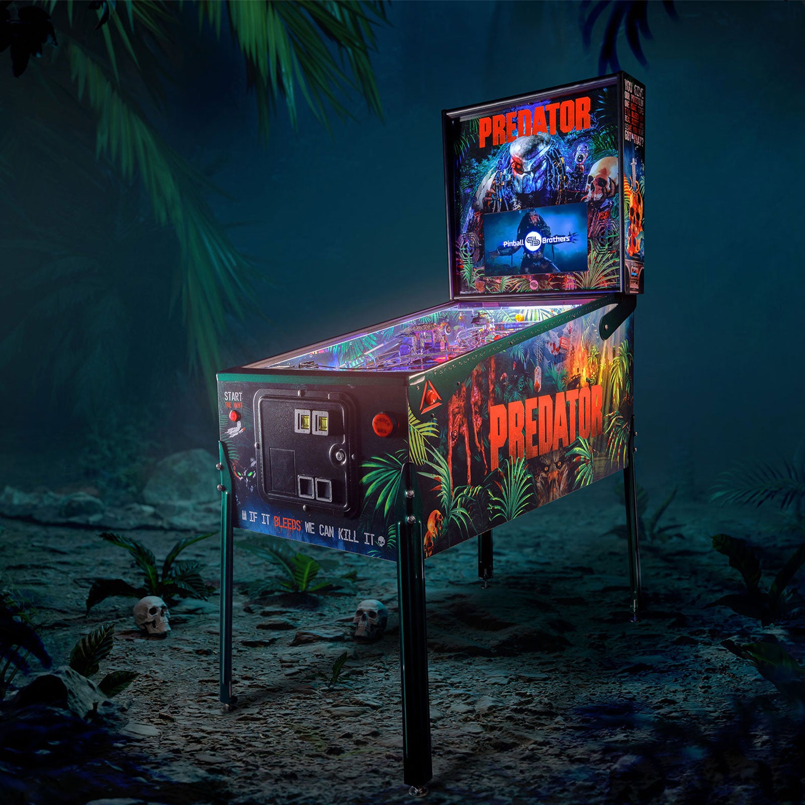 The Predator Trophy Edition Pinball Machine - SHIPPING NOW! - Nitro Pinball Sales