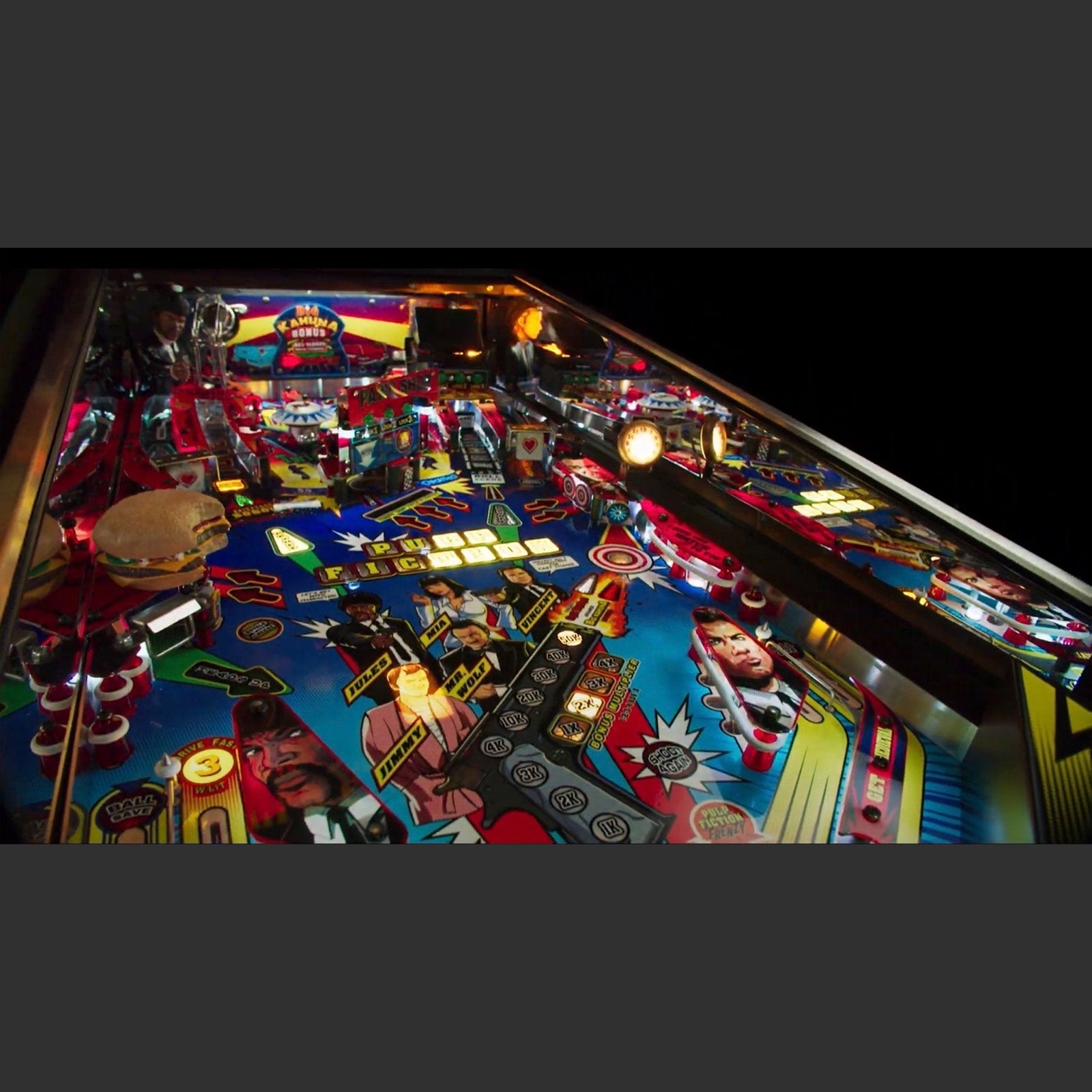 Nitro Pinball Sales Canada Pulp Fiction: Special Edition Chicago Gaming Pinball Machine