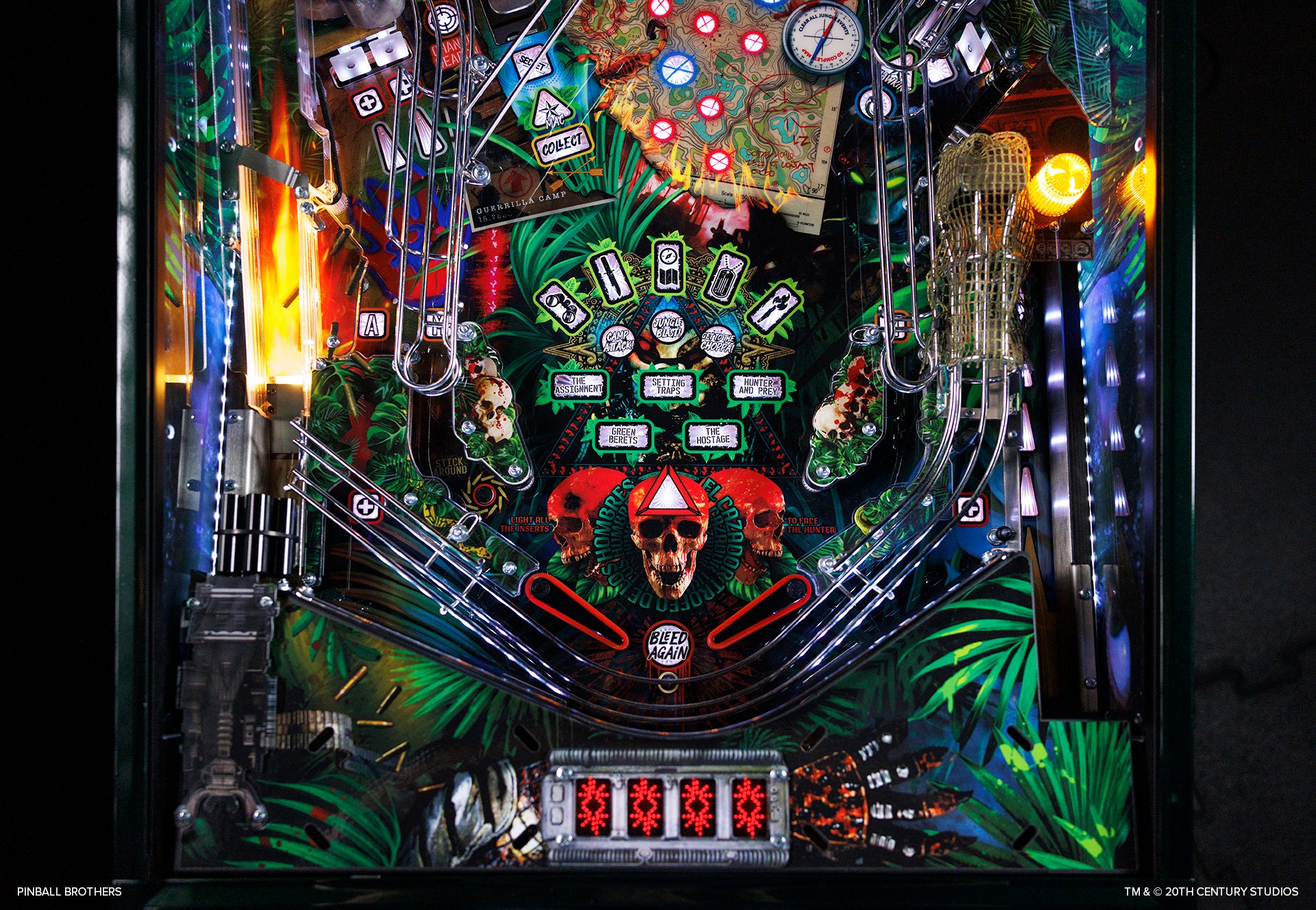 The Predator Trophy Edition Pinball Machine - SHIPPING NOW! - Nitro Pinball Sales