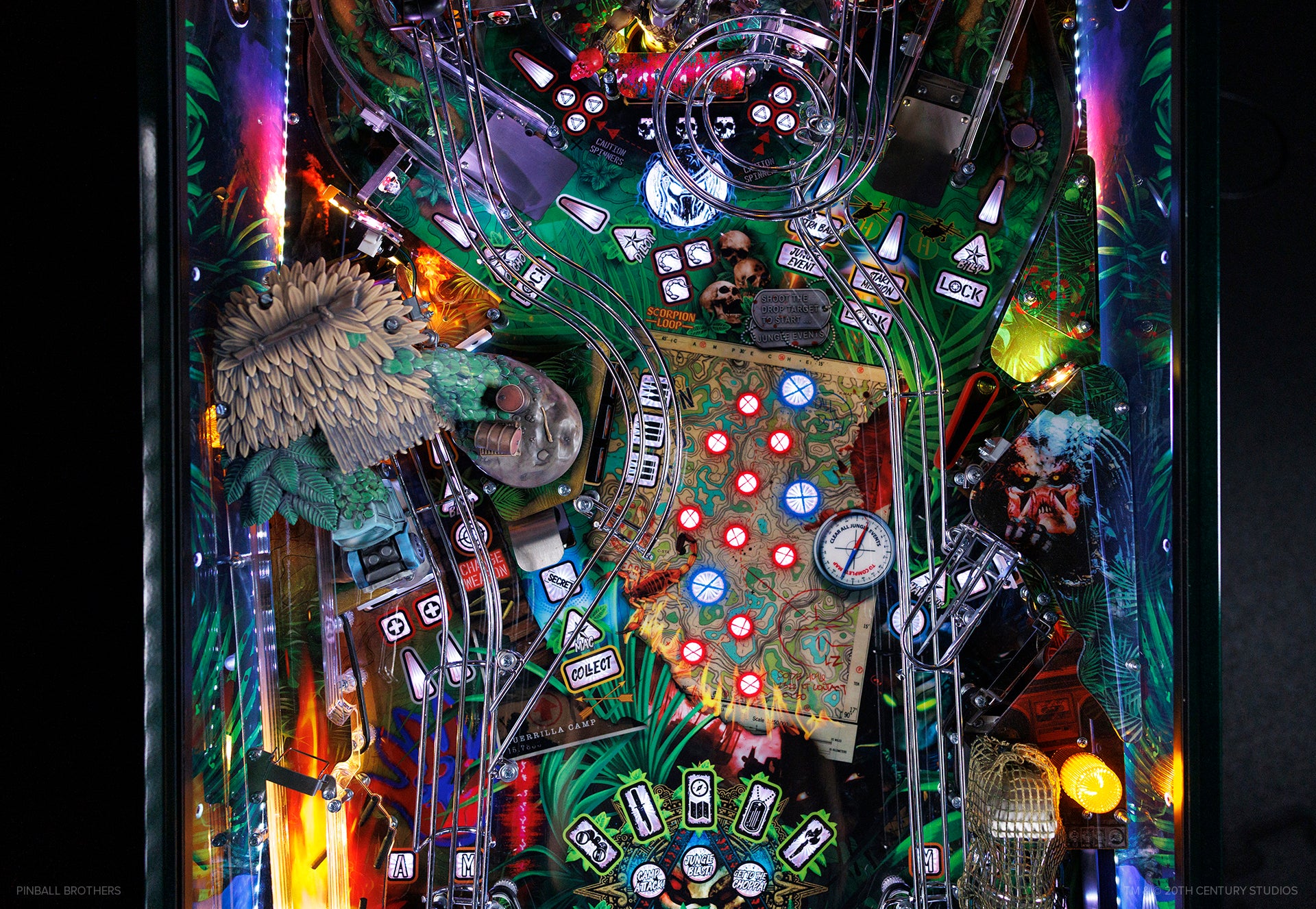 The Predator Trophy Edition Pinball Machine - SHIPPING NOW! - Nitro Pinball Sales