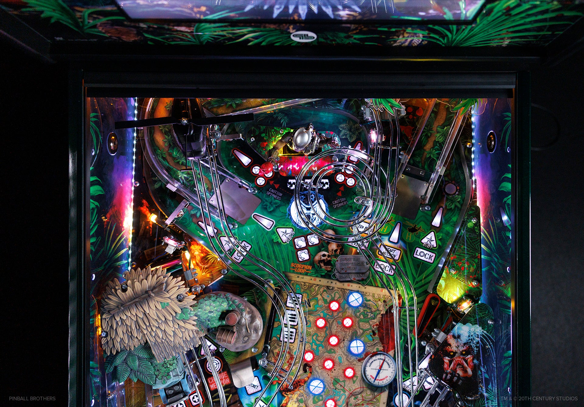 The Predator Trophy Edition Pinball Machine - SHIPPING NOW! - Nitro Pinball Sales