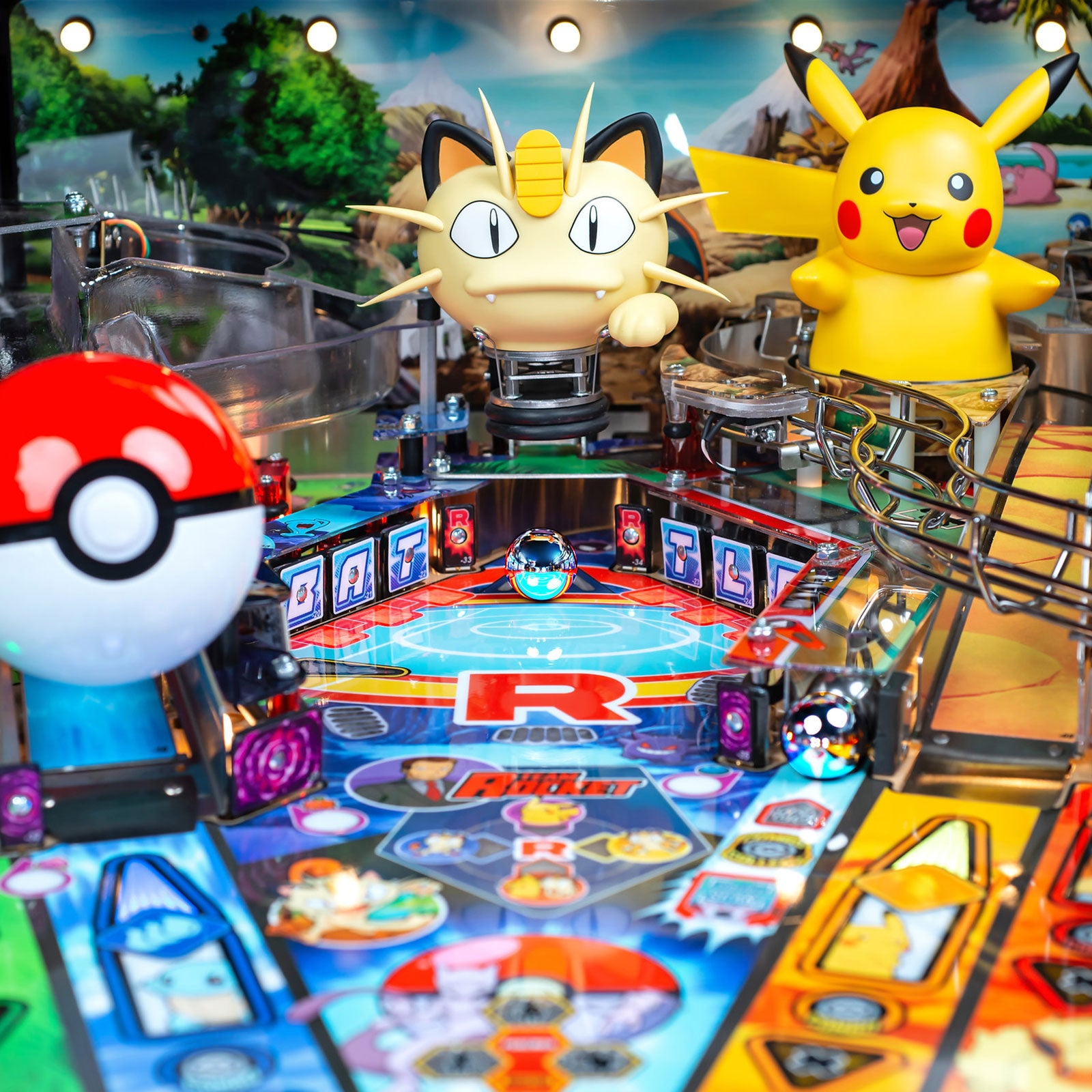 Nitro Pinball Pokémon Pro Edition Stern Pinball Machine