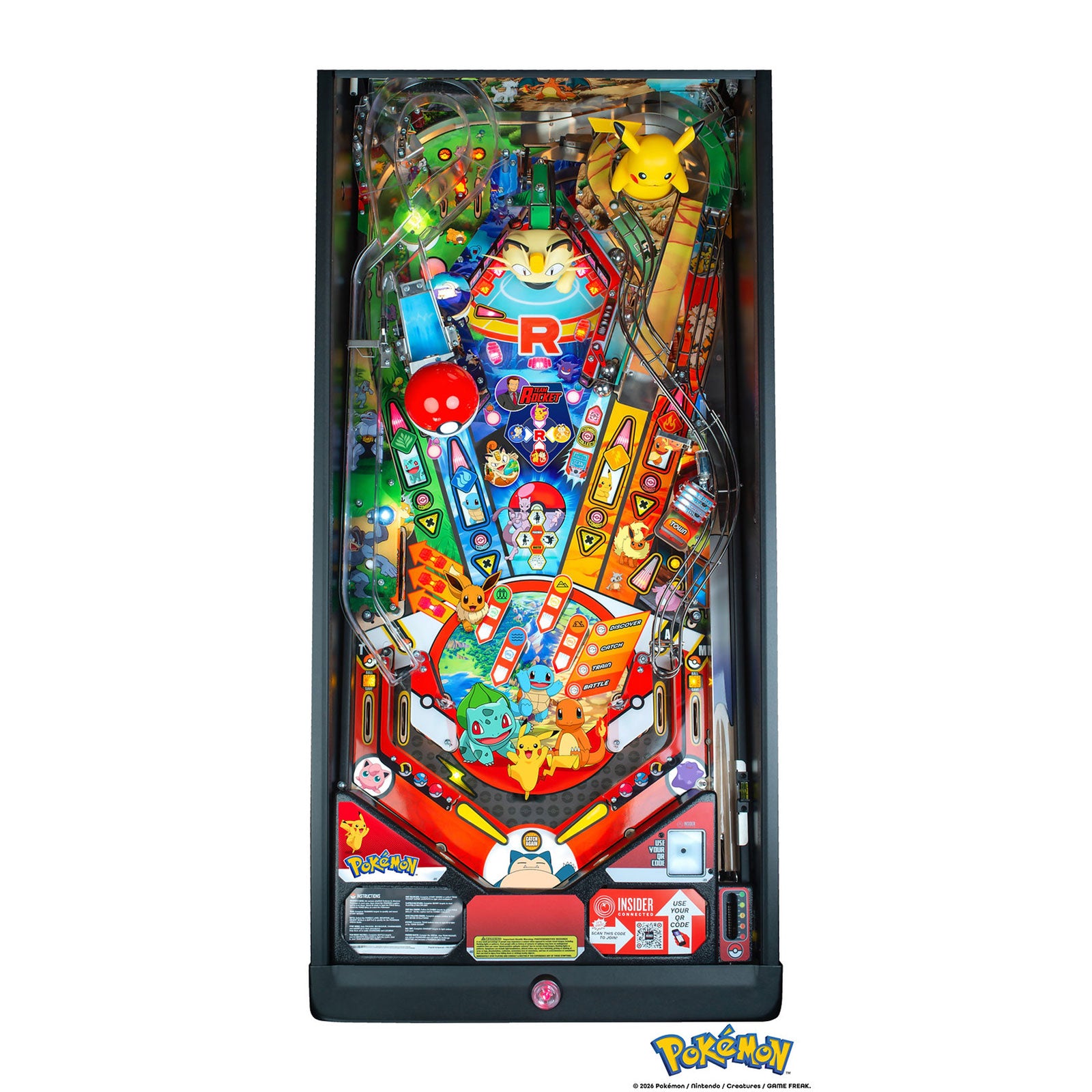 Nitro Pinball Pokémon Pro Edition Stern Pinball Machine