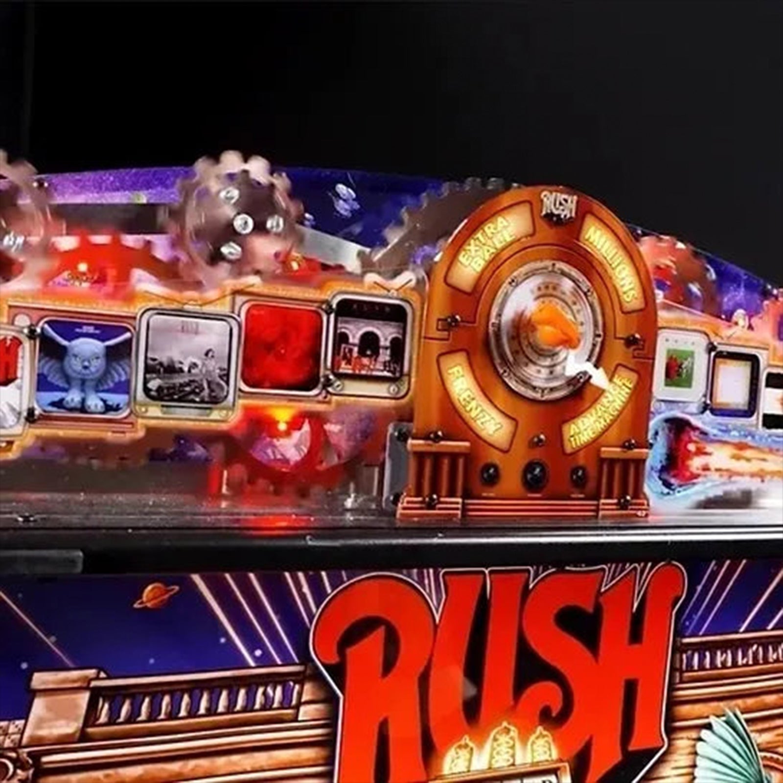 Nitro Pinball Sales Canada Stern Accessories RUSH "Spirit of Radio" Pinball Topper