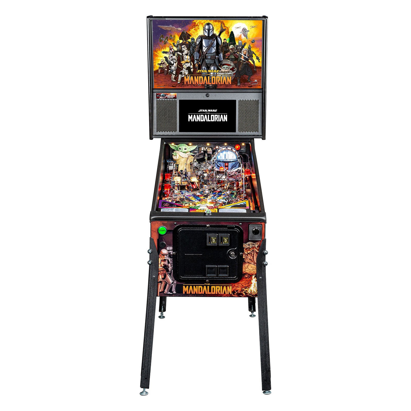 Nitro Pinball Sales Stern Pinball Machine STAR WARS The Mandalorian: Premium