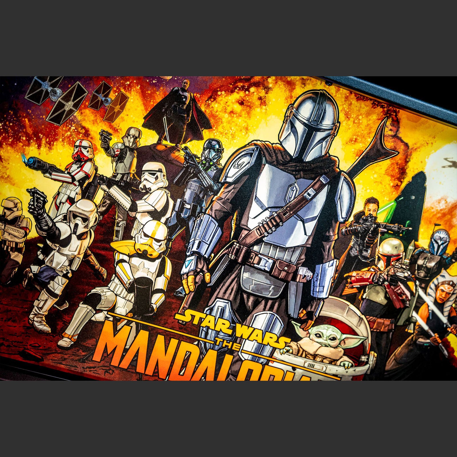 Nitro Pinball Sales Stern Pinball Machine STAR WARS The Mandalorian: Premium