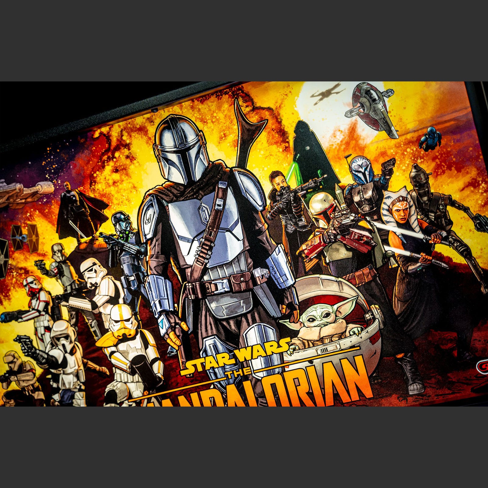 Nitro Pinball Sales Stern Pinball Machine STAR WARS The Mandalorian: Premium