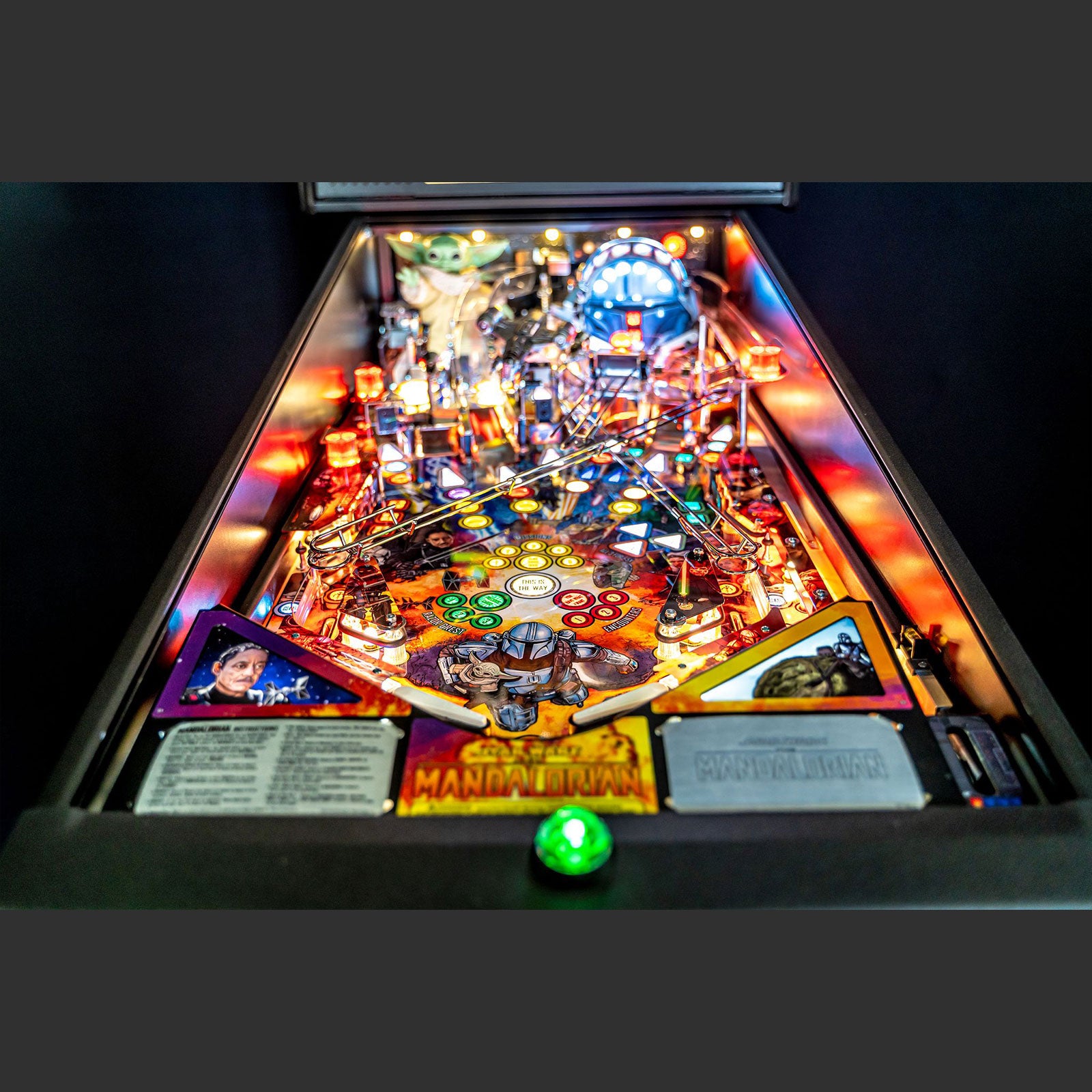 Nitro Pinball Sales Stern Pinball Machine STAR WARS The Mandalorian: Premium