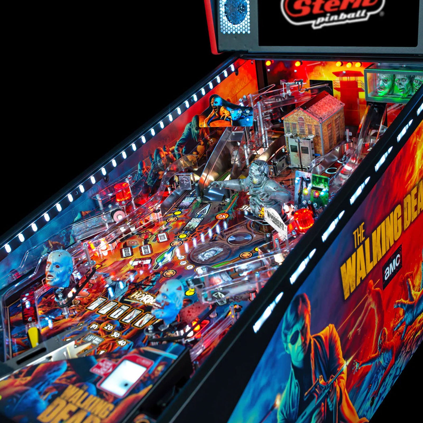 Nitro Pinball Sales Parts & Accessories Stern SPIKE 3 External Side Armor Expression Lighting System