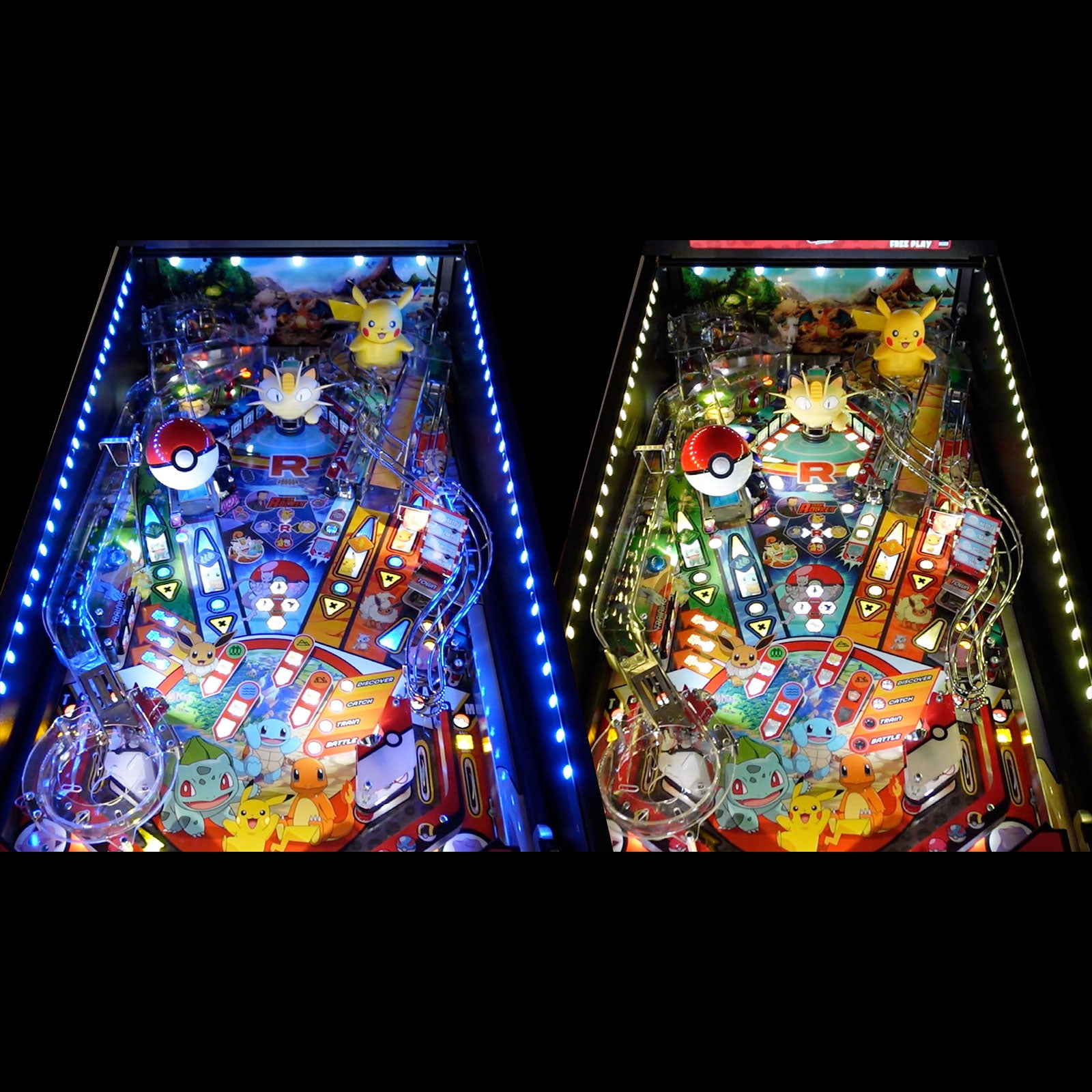Nitro Pinball Sales Parts & Accessories Stern Spike 3 Pinball Interior Cabinet Expression Lighting Kit