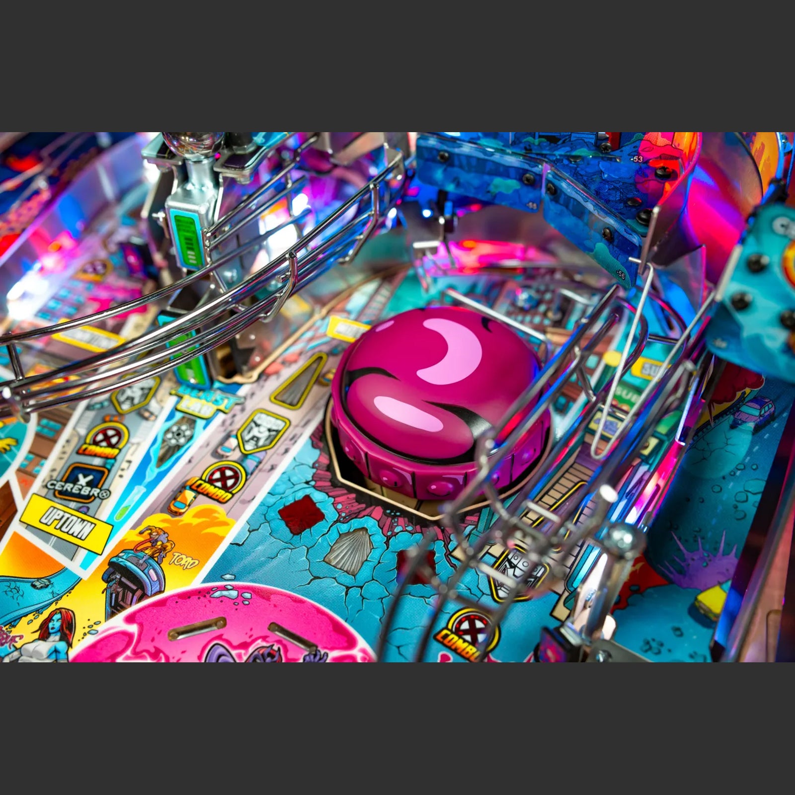 Nitro Pinball Sales Canada Stern Pinball Machine The Uncanny X-Men Premium Edition Playfield