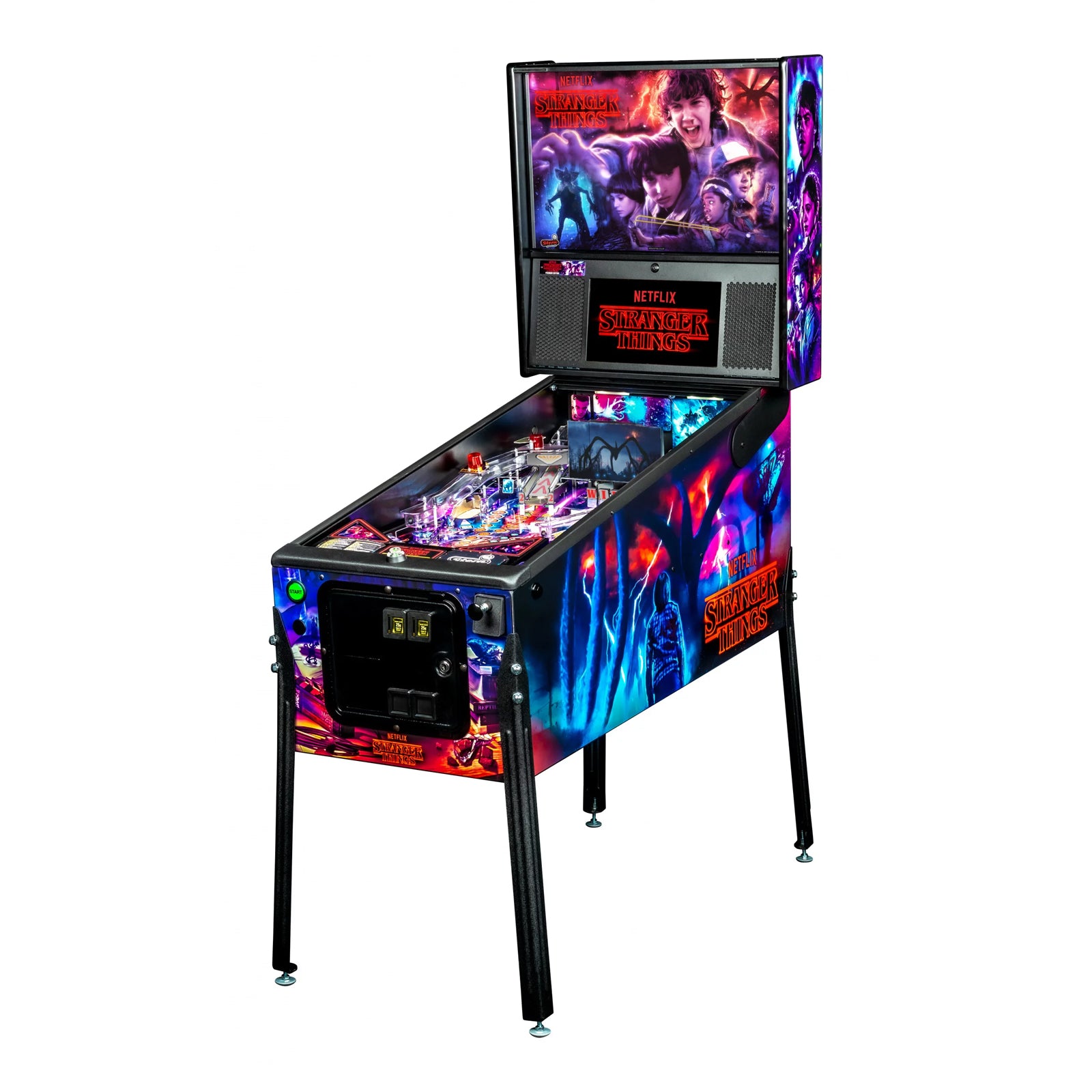 Nitro Pinball Sales Canada Stranger Things Premium Stern Pinball Machine