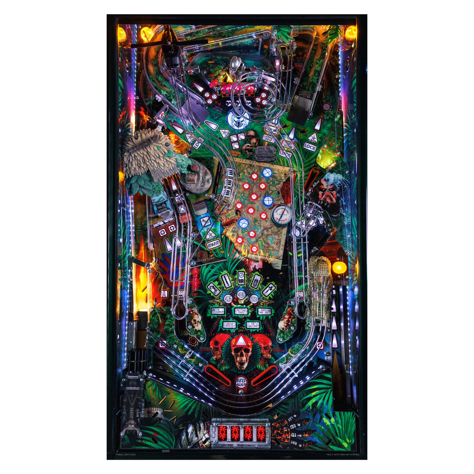 Nitro Pinball Sales The Predator by Pinball Brothers Pinball Machine