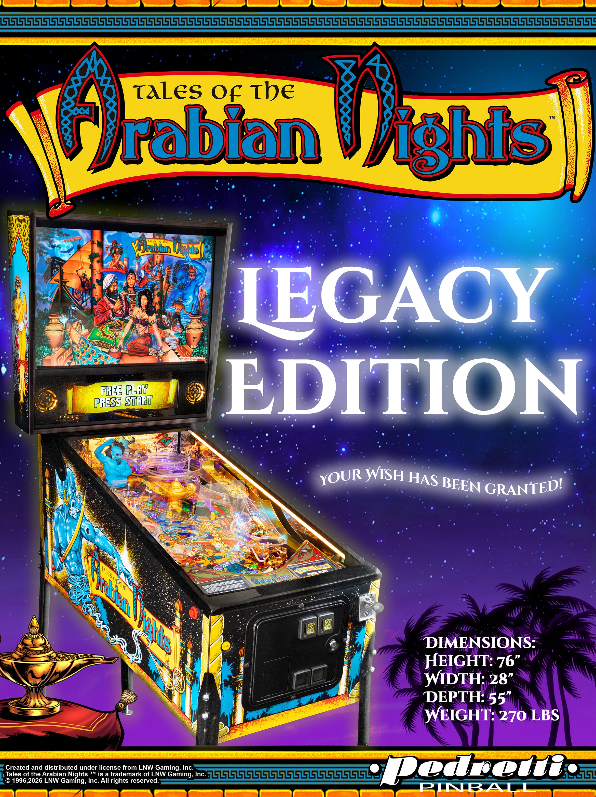 Tales of the Arabian Nights / Legacy Edition - PREORDER