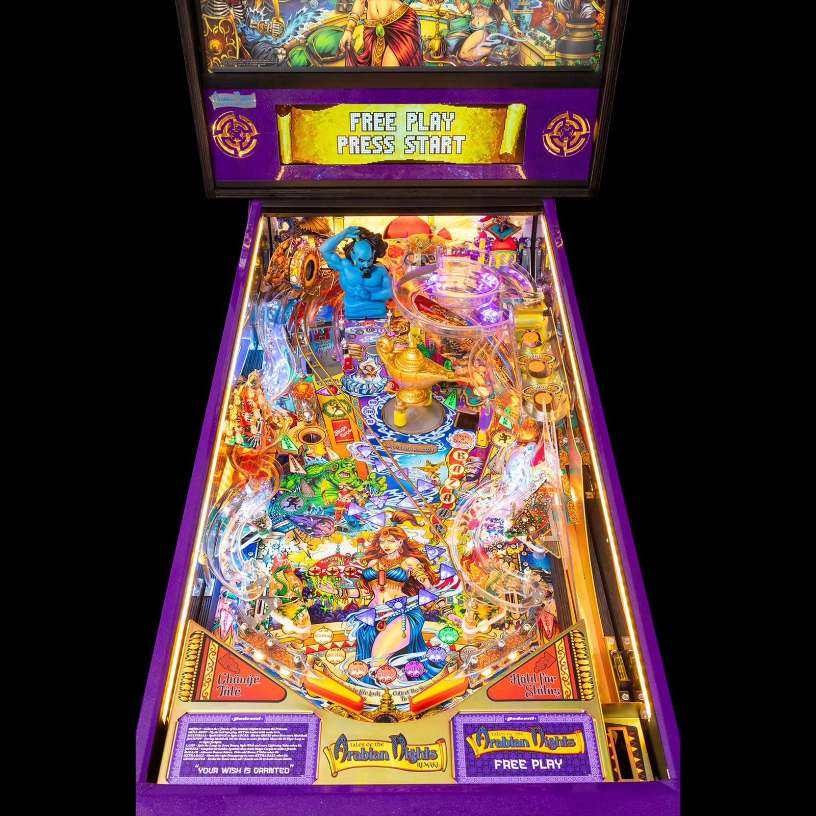 Nitro Pinball Sales - Tales of the Arabian Nights / Anniversary Edition Pinball Machine