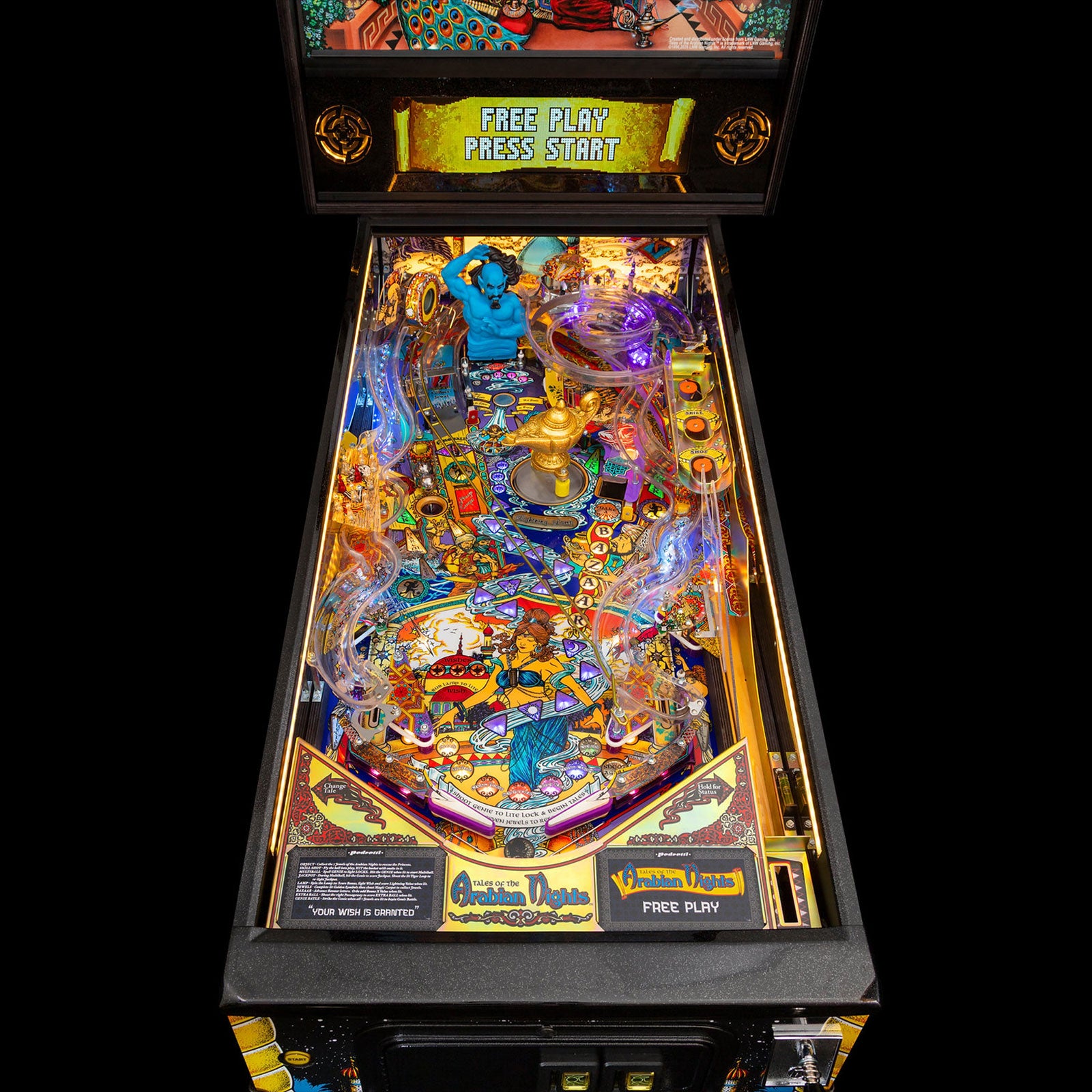 Nitro Pinball Sales - Tales of the Arabian Nights / Legacy Edition Pinball Machine