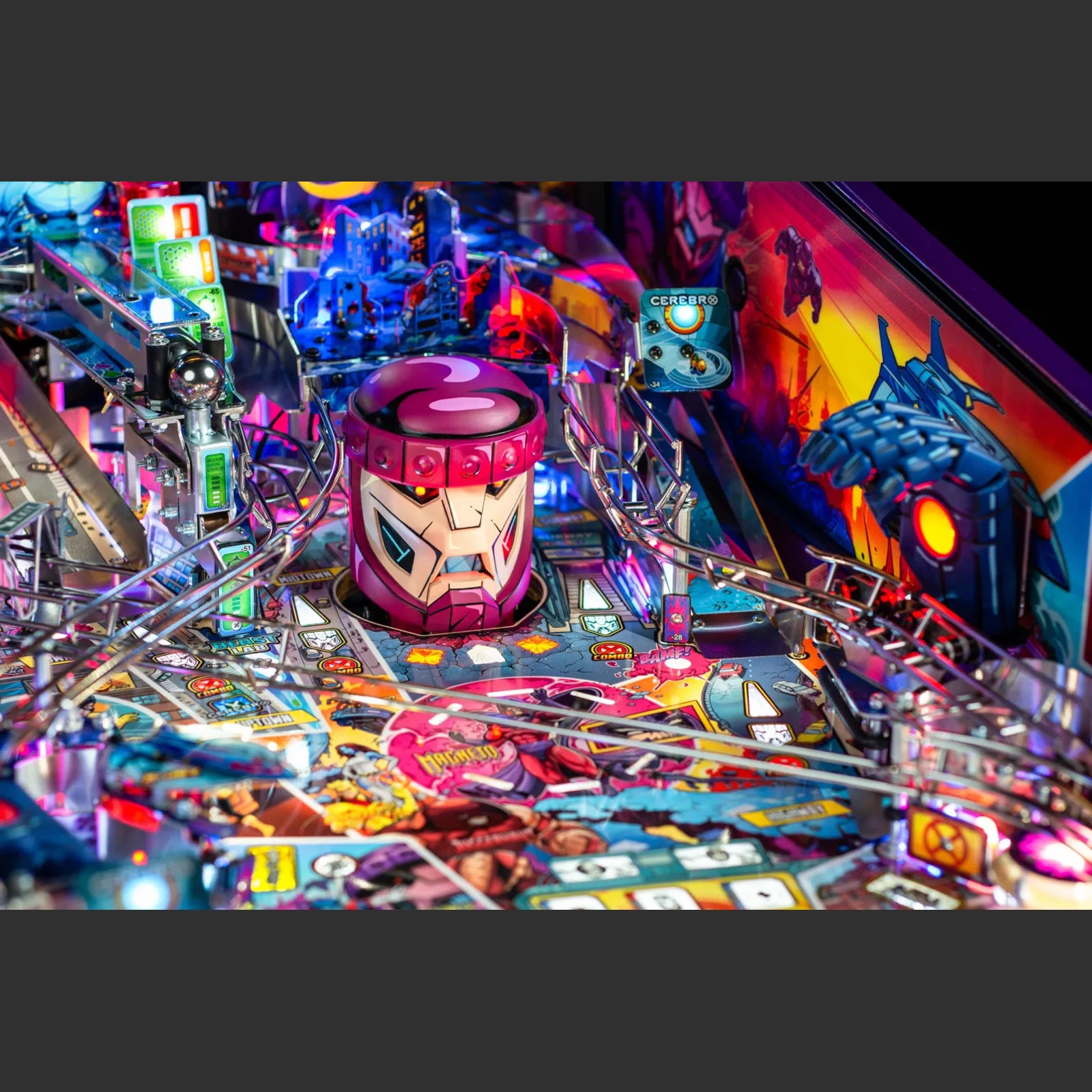 Nitro Pinball Sales Canada Stern Pinball Machine The Uncanny X-Men Limited Edition Playfield