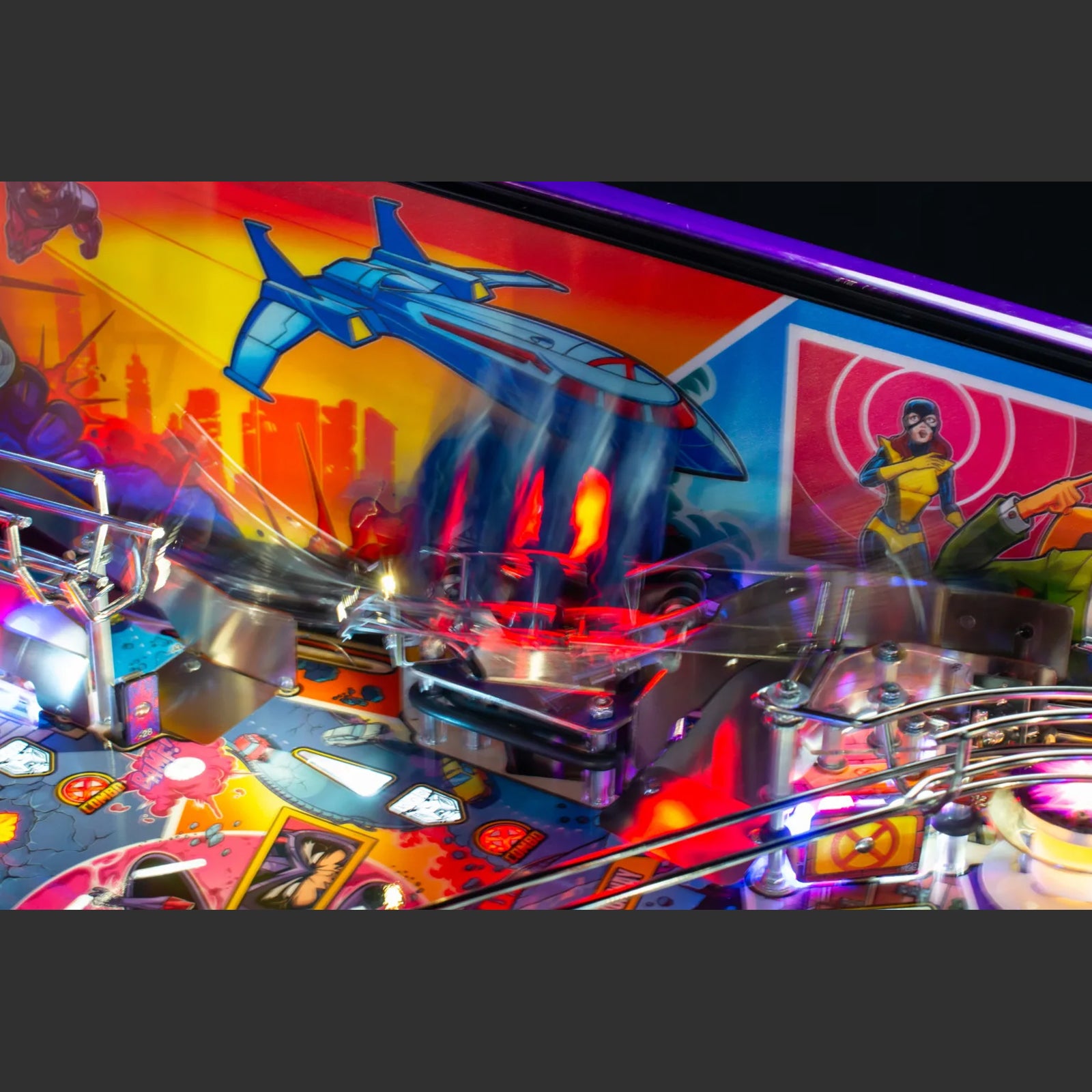 Nitro Pinball Sales Canada Stern Pinball Machine The Uncanny X-Men Limited Edition Playfield