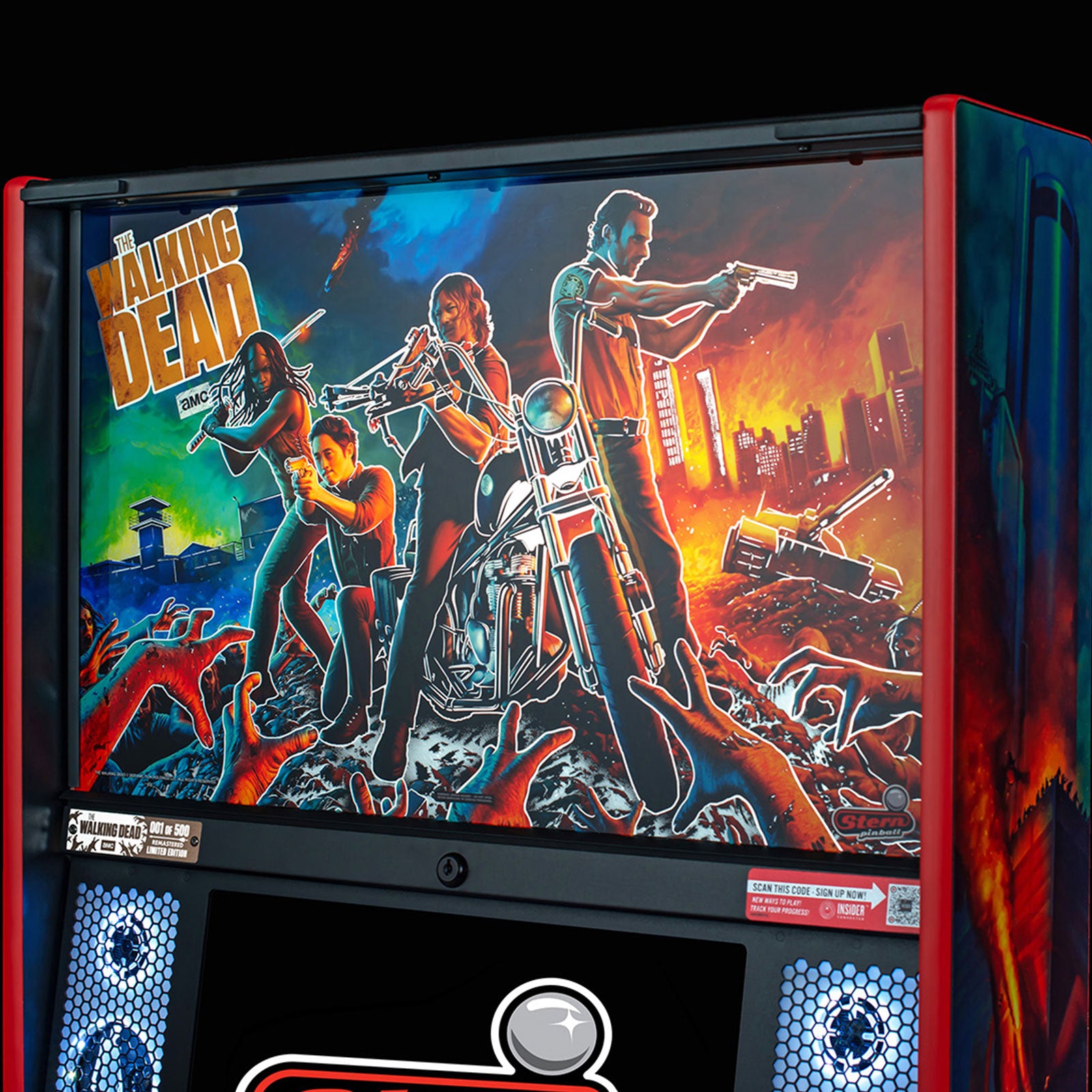 Nitro Pinball Sales The Walking Dead Limited Edition Stern Pinball Machine
