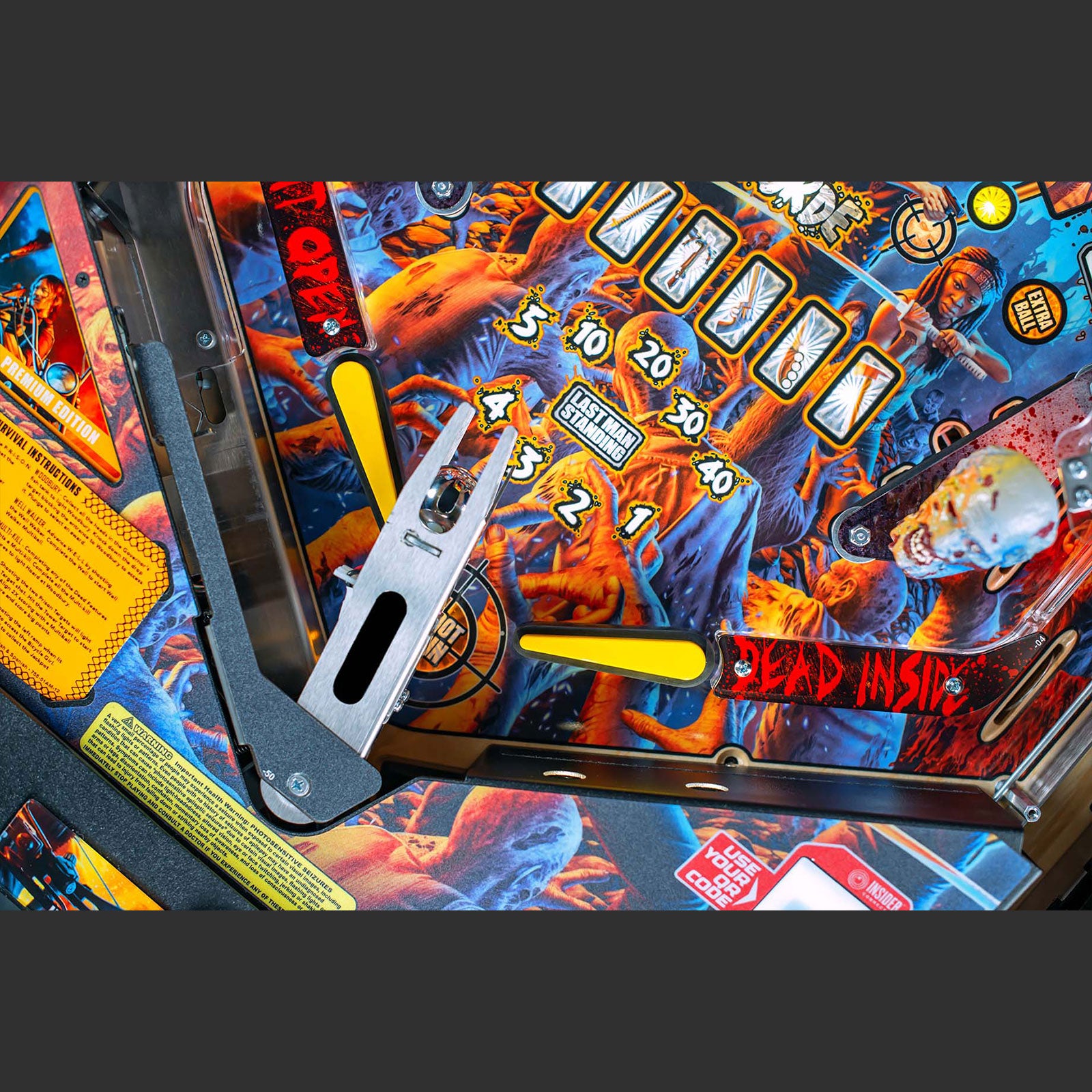 Nitro Pinball Sales The Walking Dead REMASTERED Premium Stern Pinball Machine