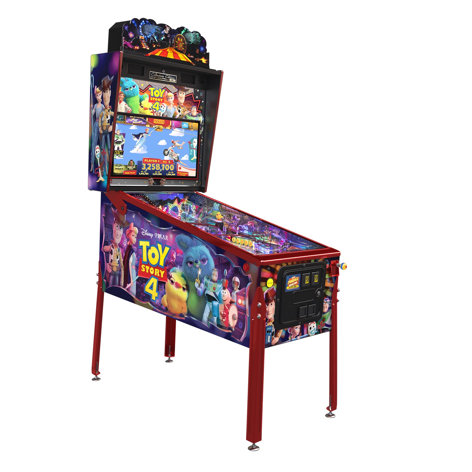 Nitro Pinball Sales Canada Toy Story Collector's Edition Jersey Jack Pinball Machine