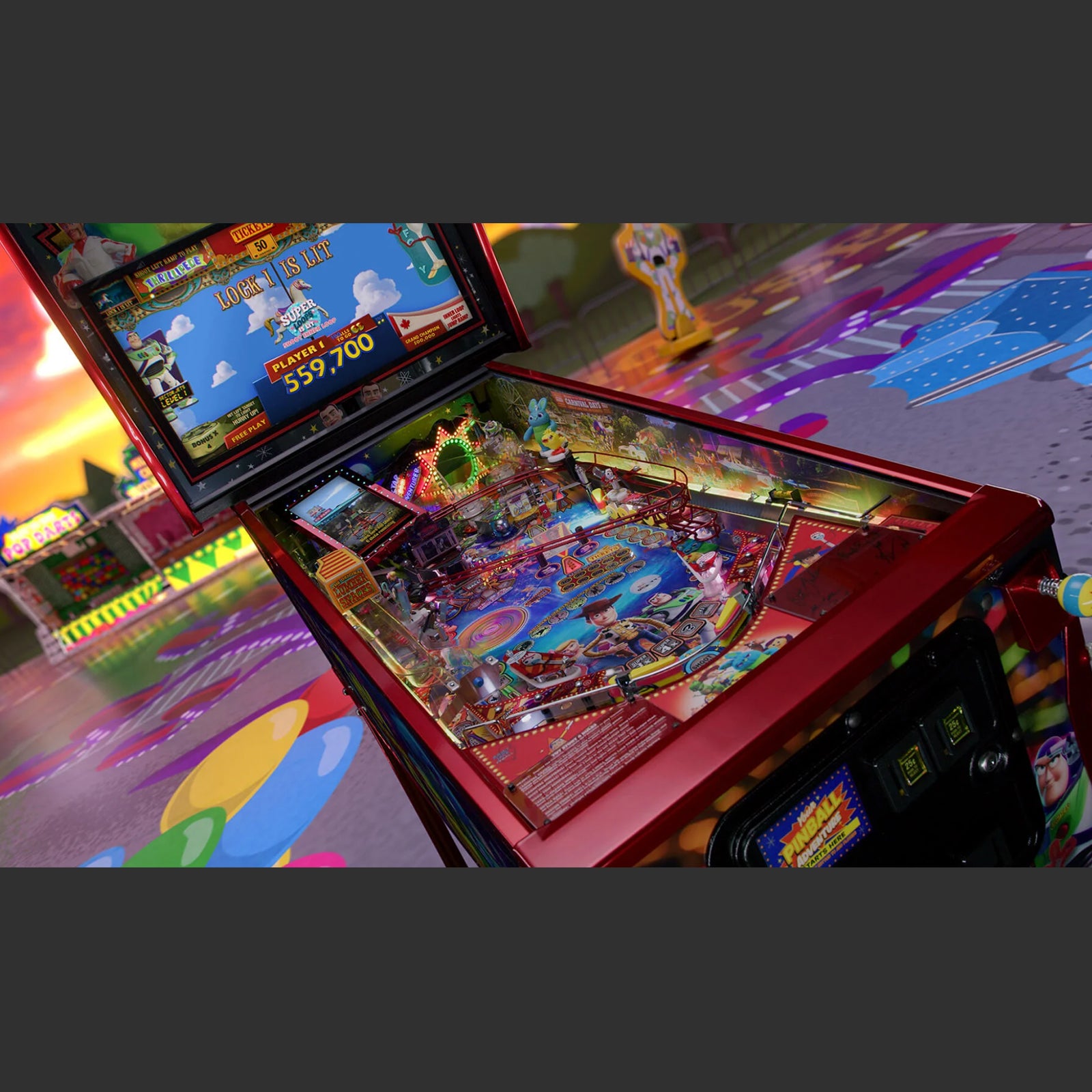 Nitro Pinball Sales Canada Toy Story Collector's Edition Jersey Jack Pinball Machine